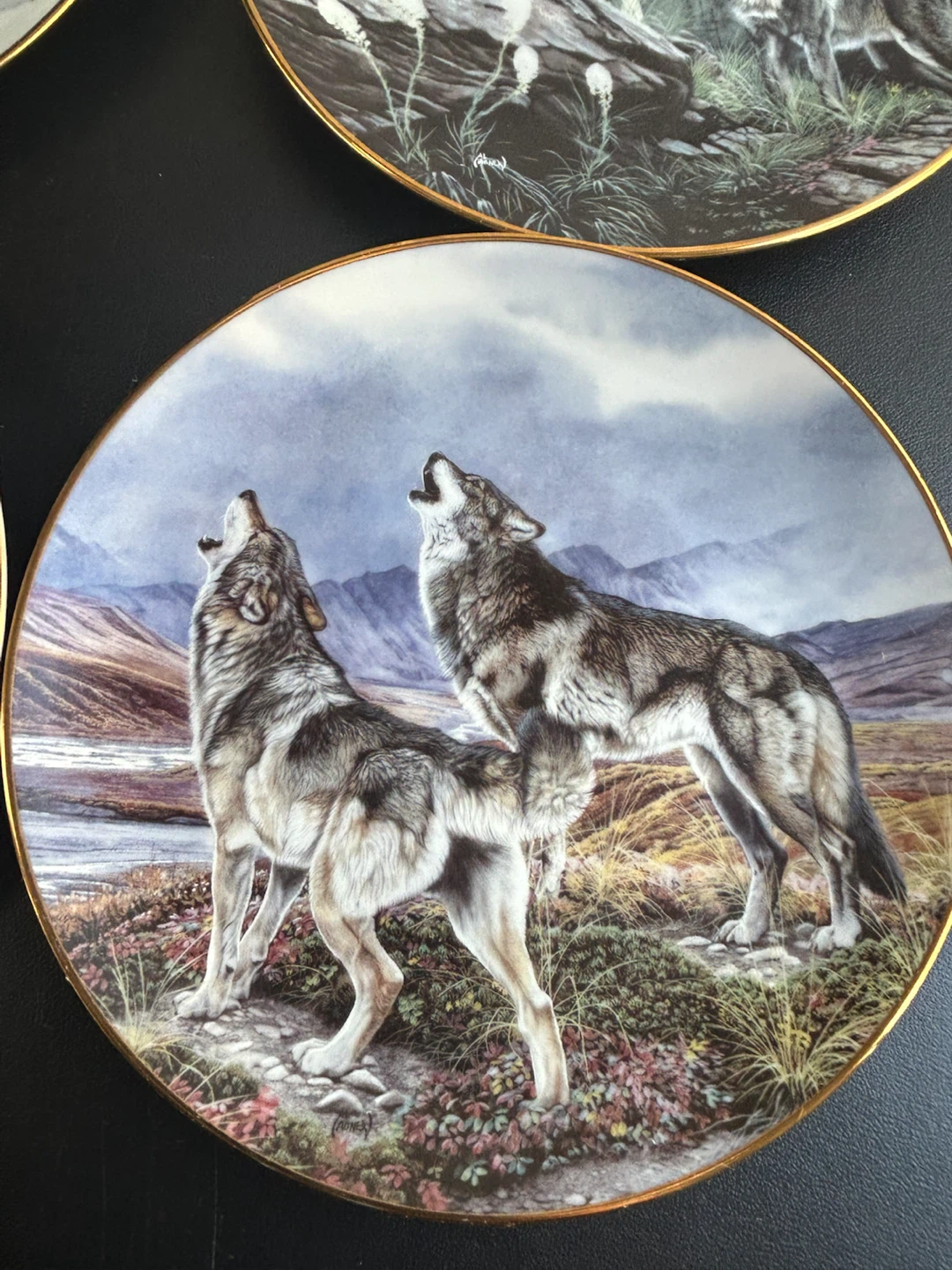 Wolf Collector Plates - Set of 4 - photo 4