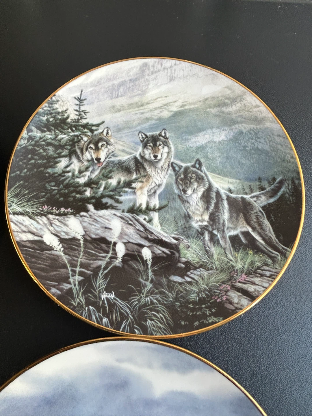 Wolf Collector Plates - Set of 4 - photo 5