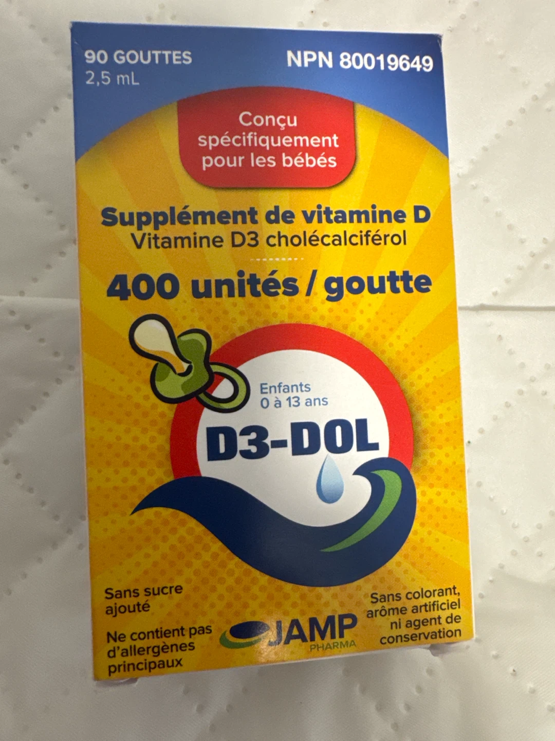 D3-DOL Vitamin D Supplement for Babies