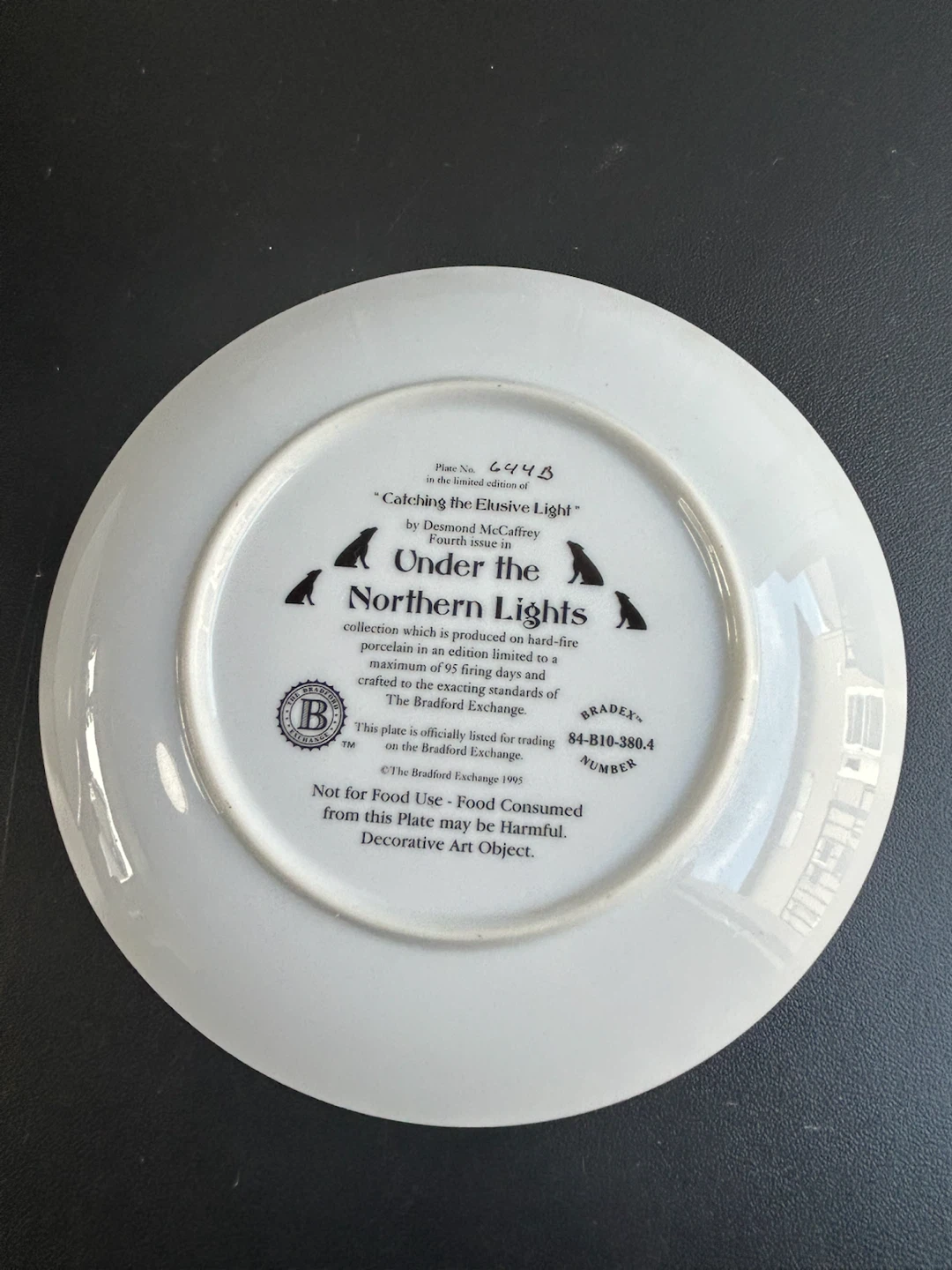 Bradford Exchange "Under the Northern Lights" Collection Plates - photo 5
