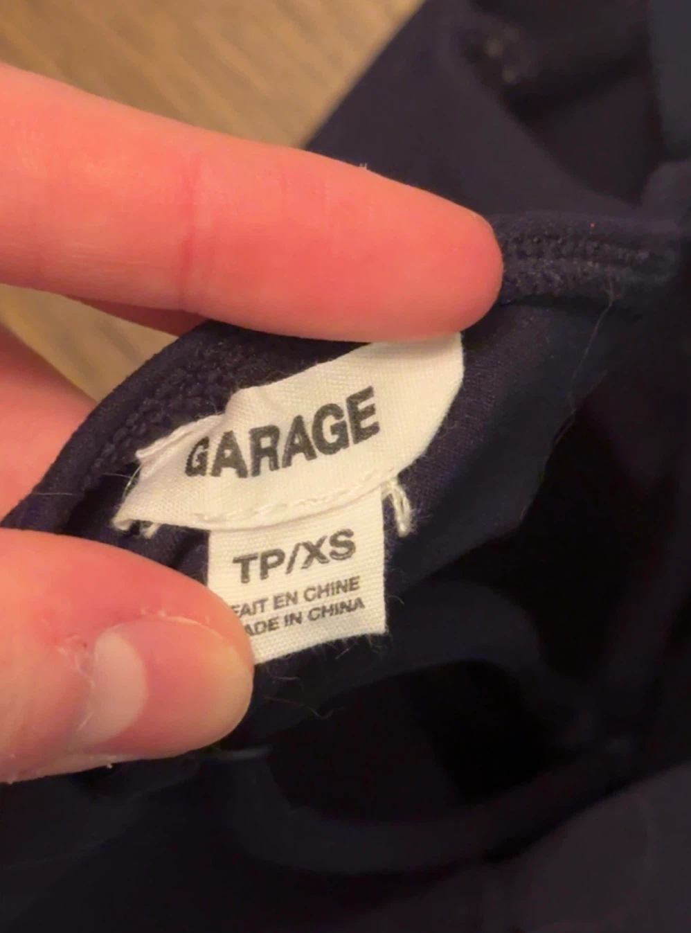 Garage Tank Top Navy - photo 3