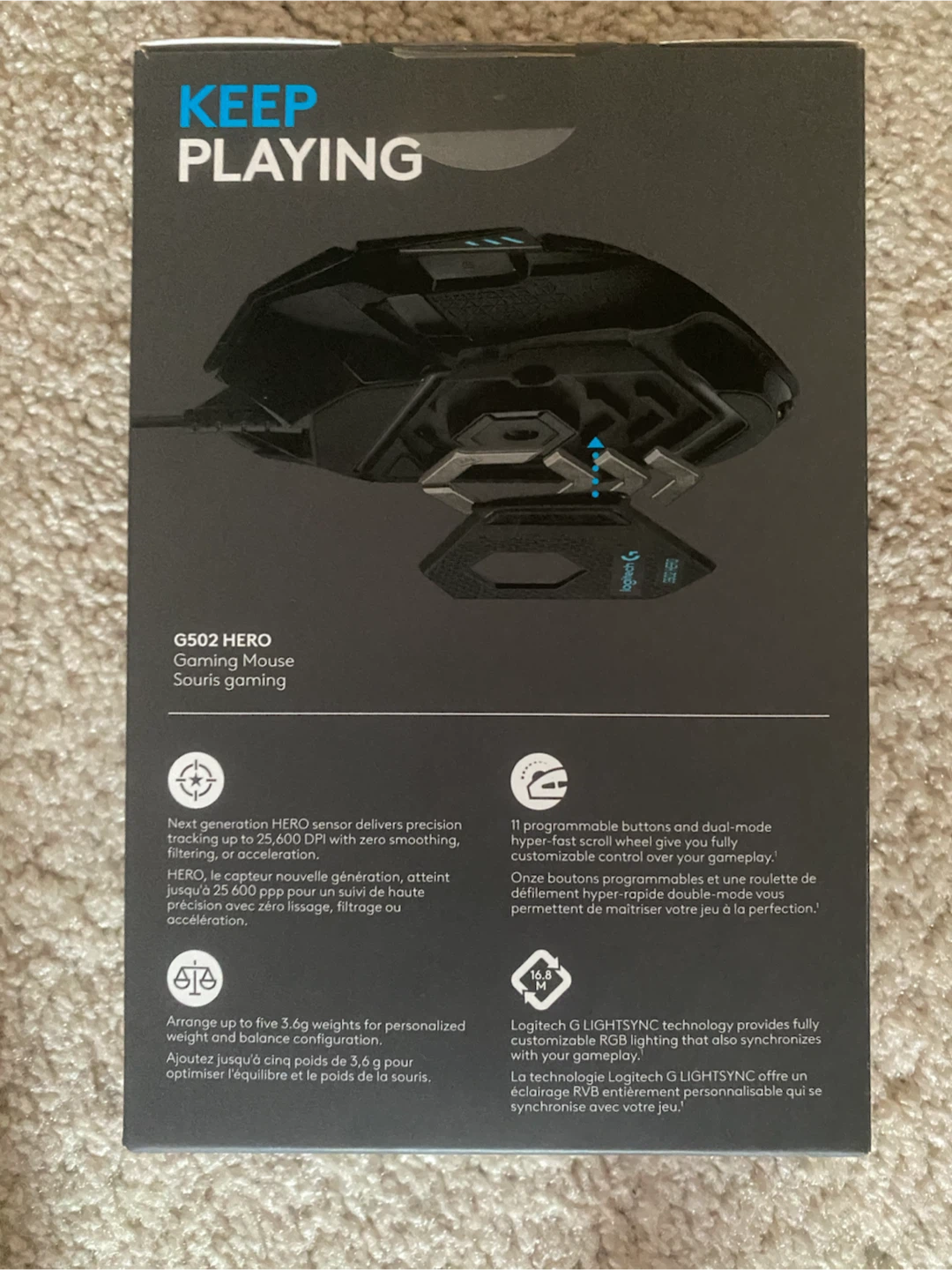 Logitech gaming mouse - photo 4