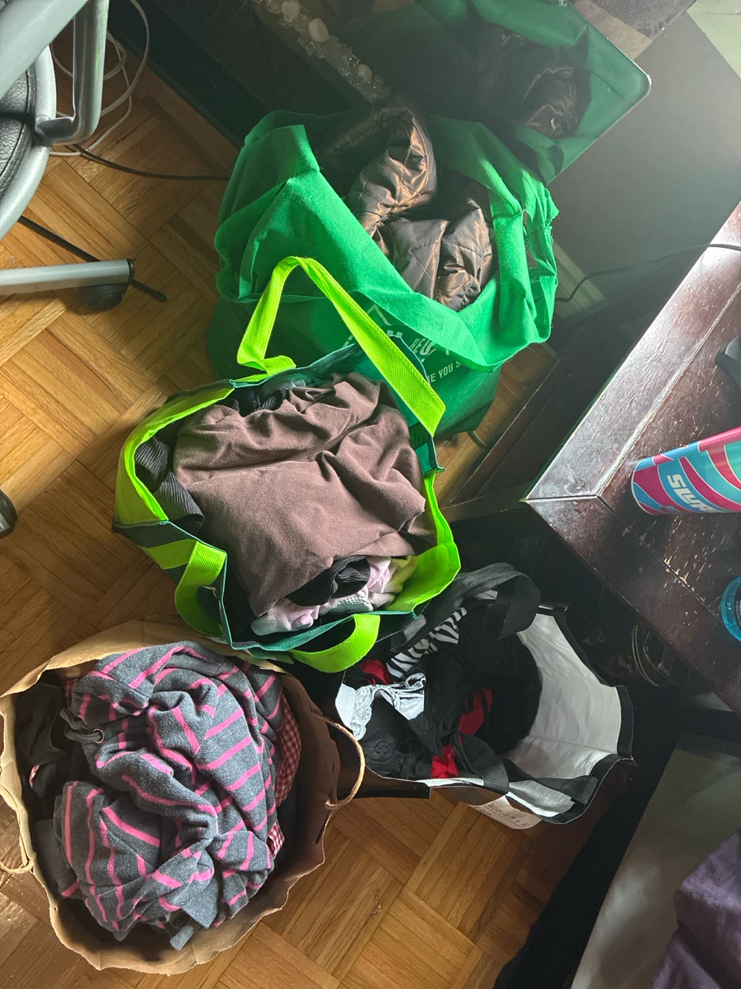 4 bags of girls clothing Y2K, skater, hippy styles