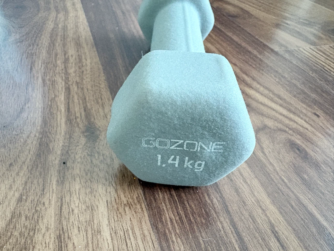 GoZone 1.4kg Neoprene Hex Dumbbell - photo 2