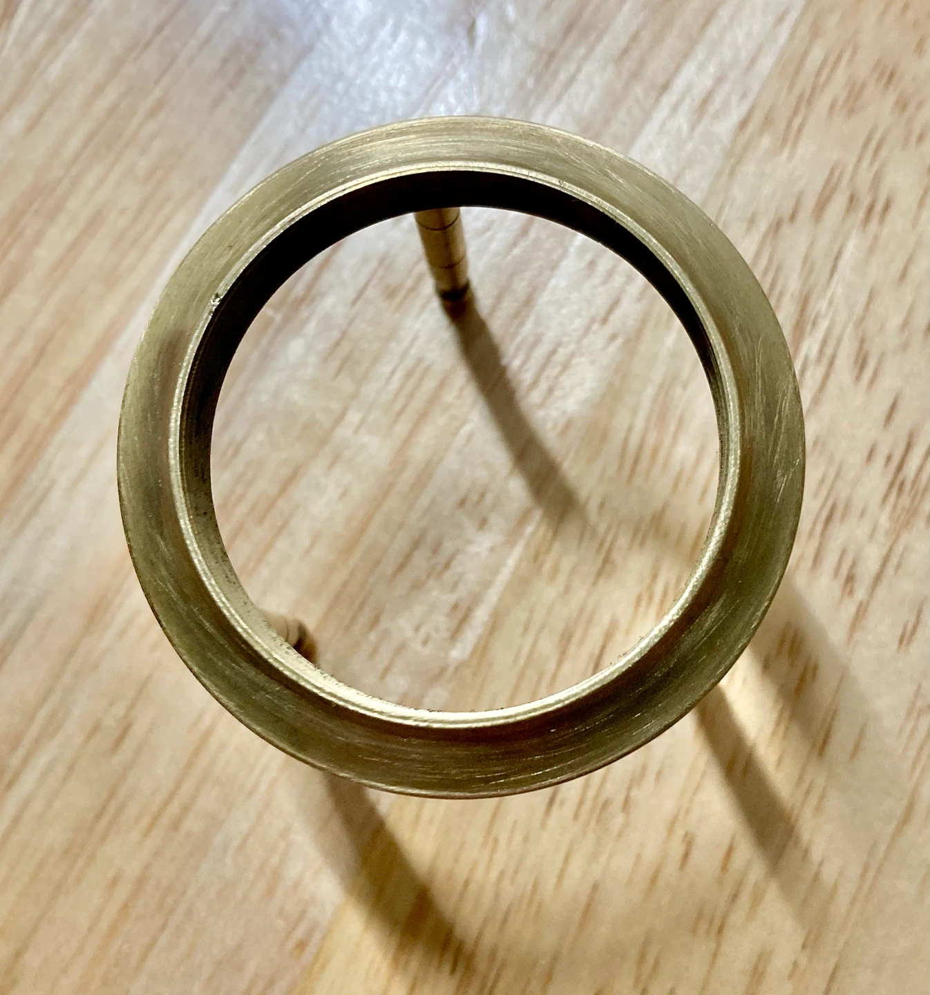Vintage Brass Adjustable Magnifying Glass Stand - photo 5
