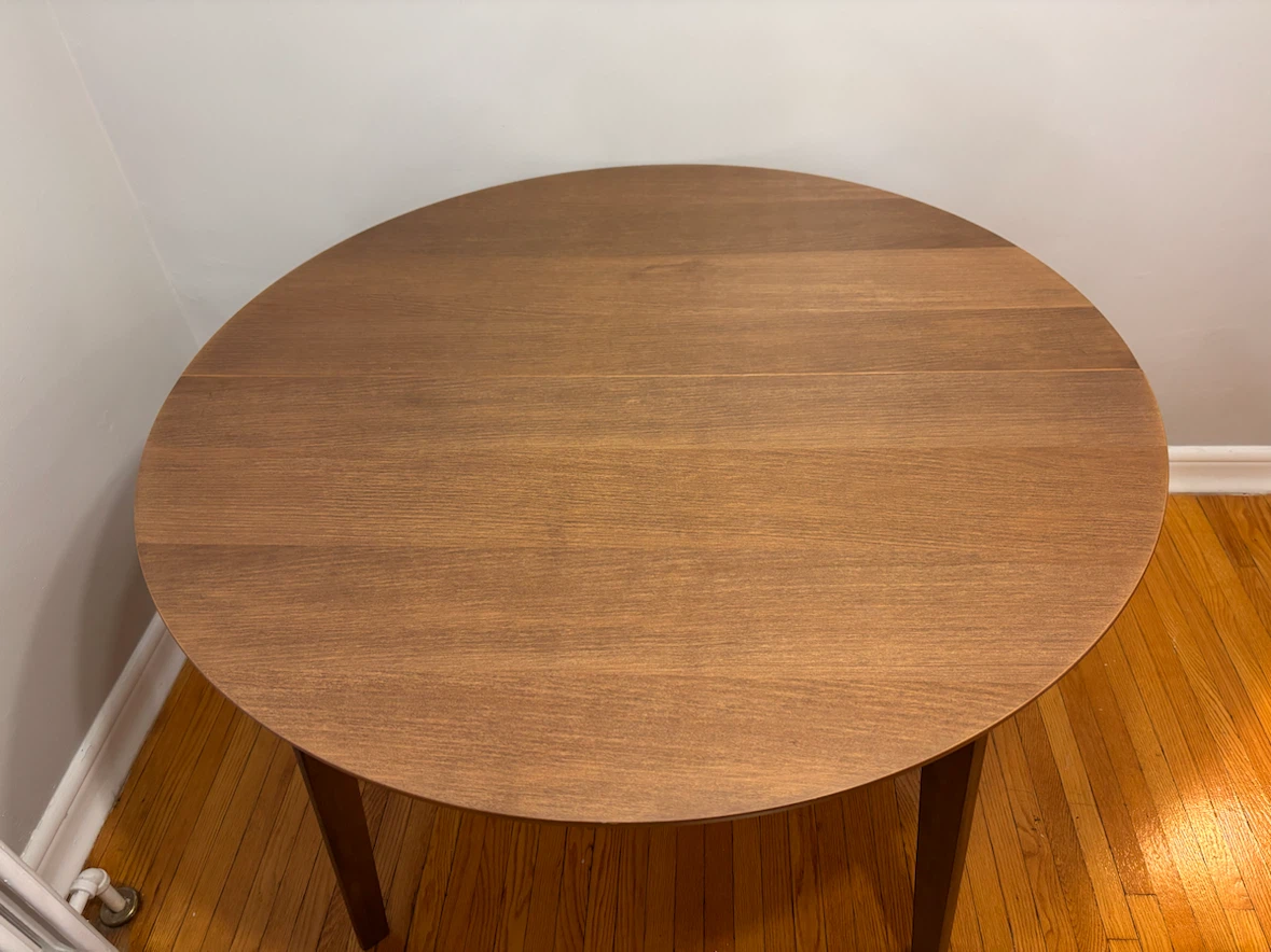Extendable Round Dining Table (Structube) - photo 2