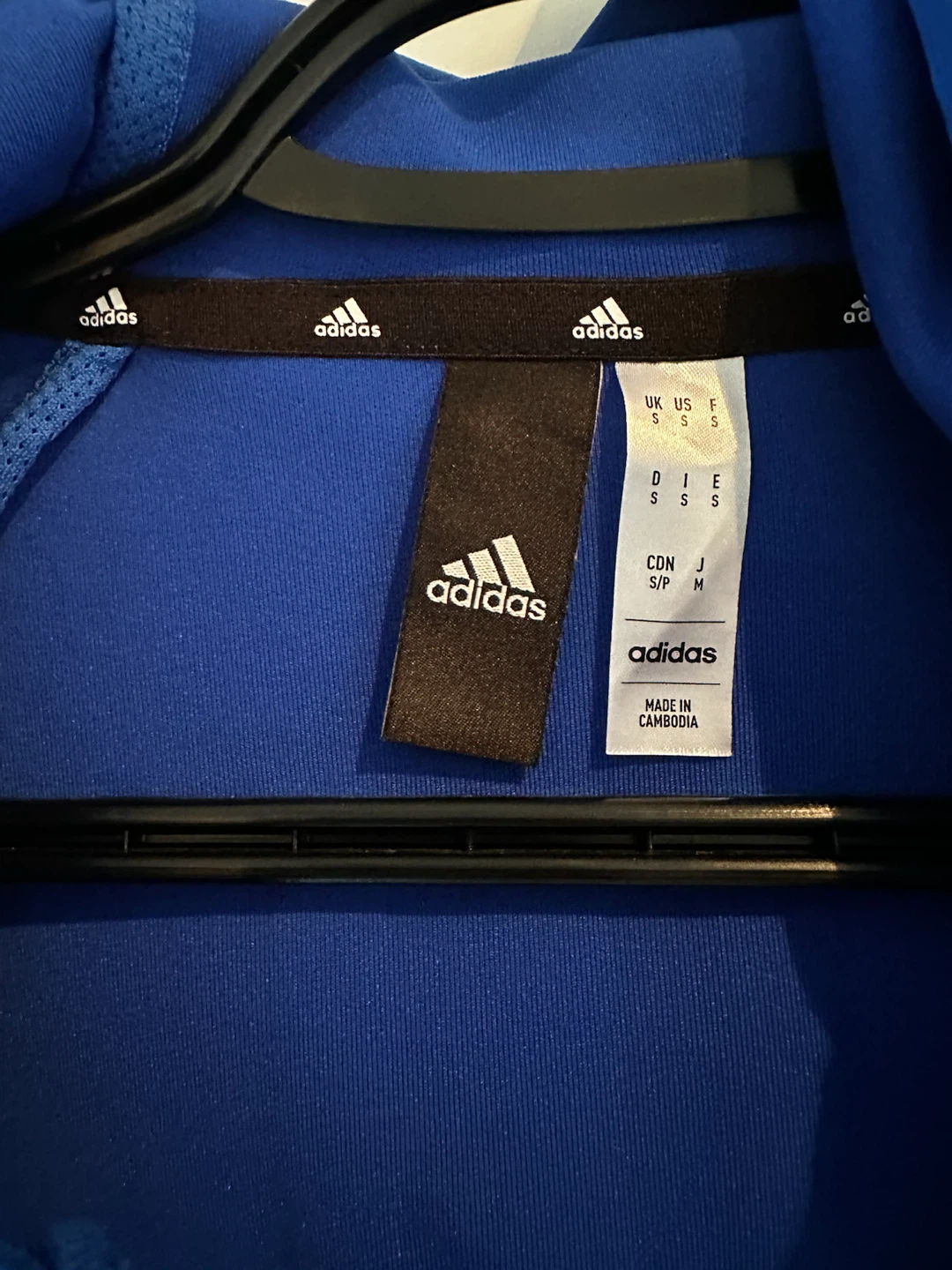 Adidas CF Montreal Blue Zip-Up Hoodie - photo 2