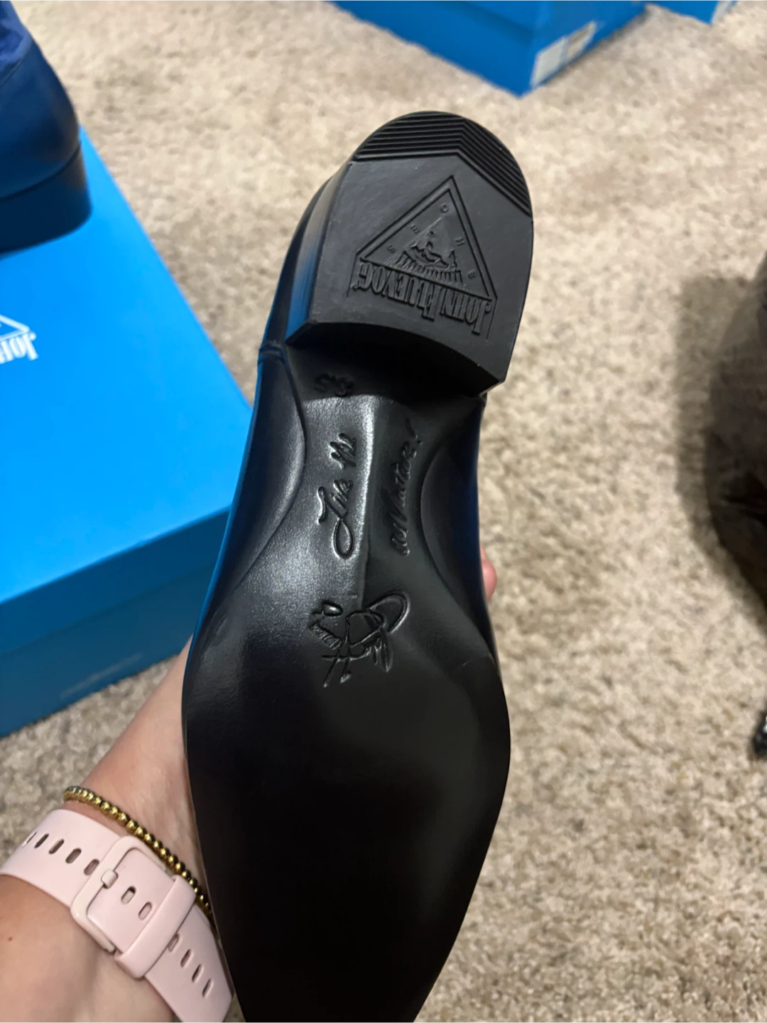 John Fluevog Blue Leather & Suede Boots - photo 3