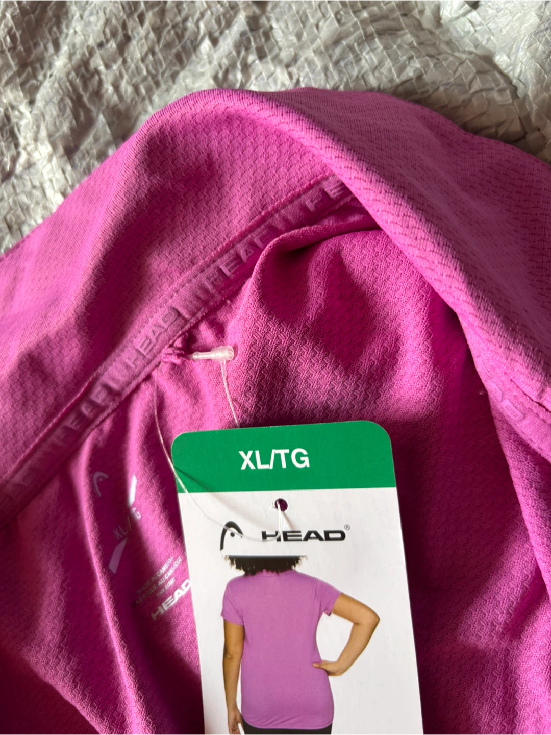 HEAD Women's XL Pink Active Polo Shirt - photo 3