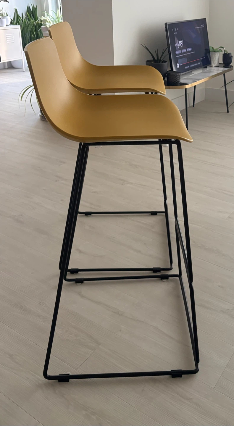 Article Anco Yellow Bar Stools - photo 5
