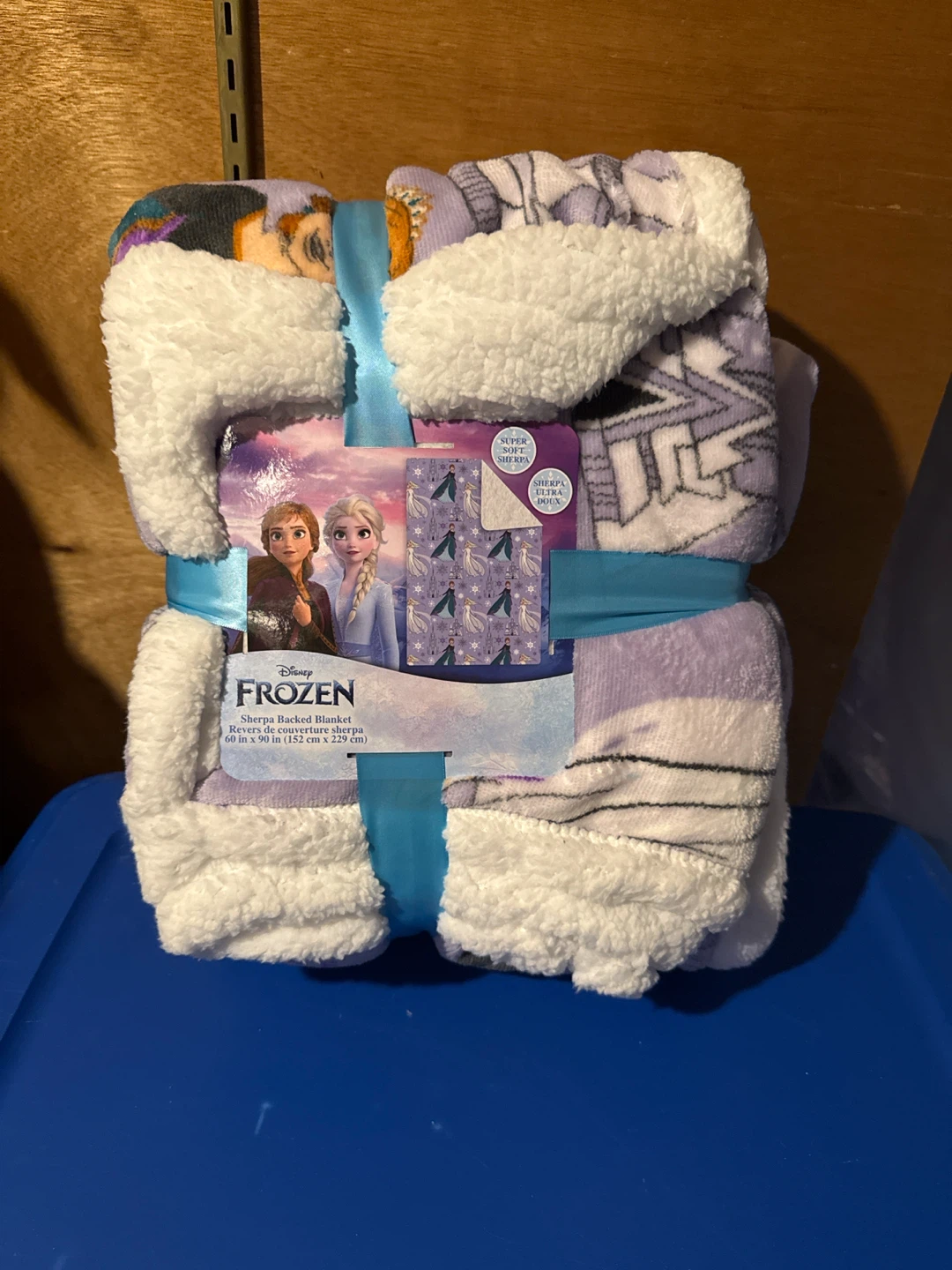 Disney Frozen Sherpa Backed Blanket