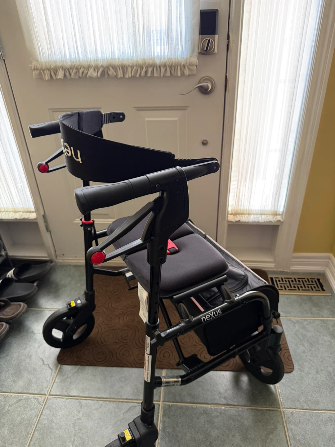 Black neXus Rollator Walker