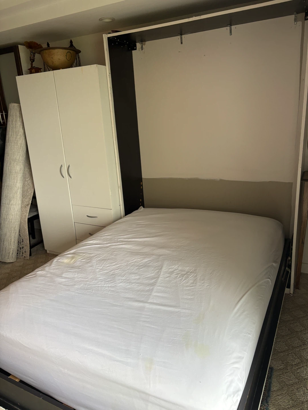 Murphy Bed with Matching Wardrobe Cabinet - photo 2