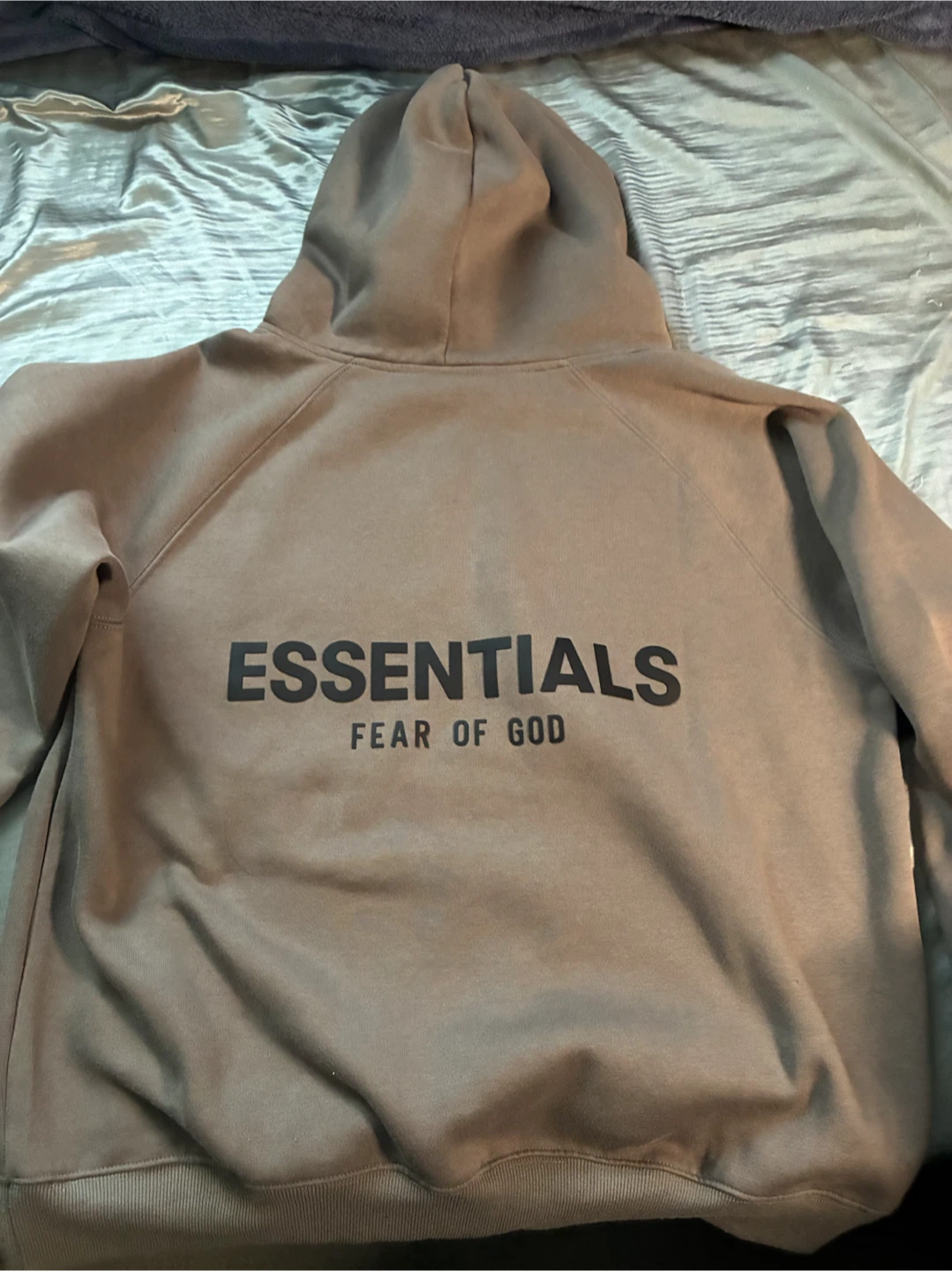 Fear of God Essentials Hoodie Brown