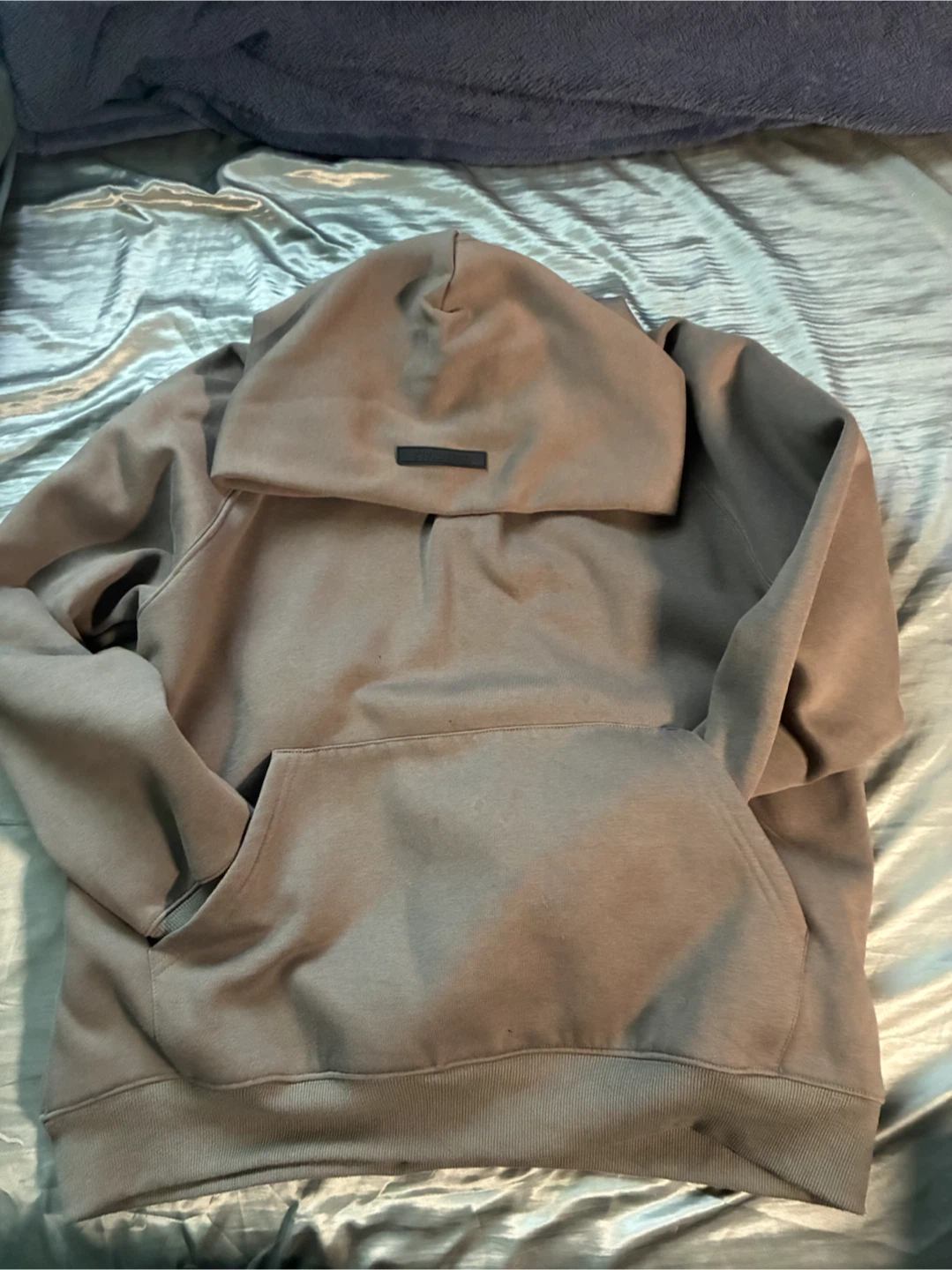 Fear of God Essentials Hoodie Brown - photo 3