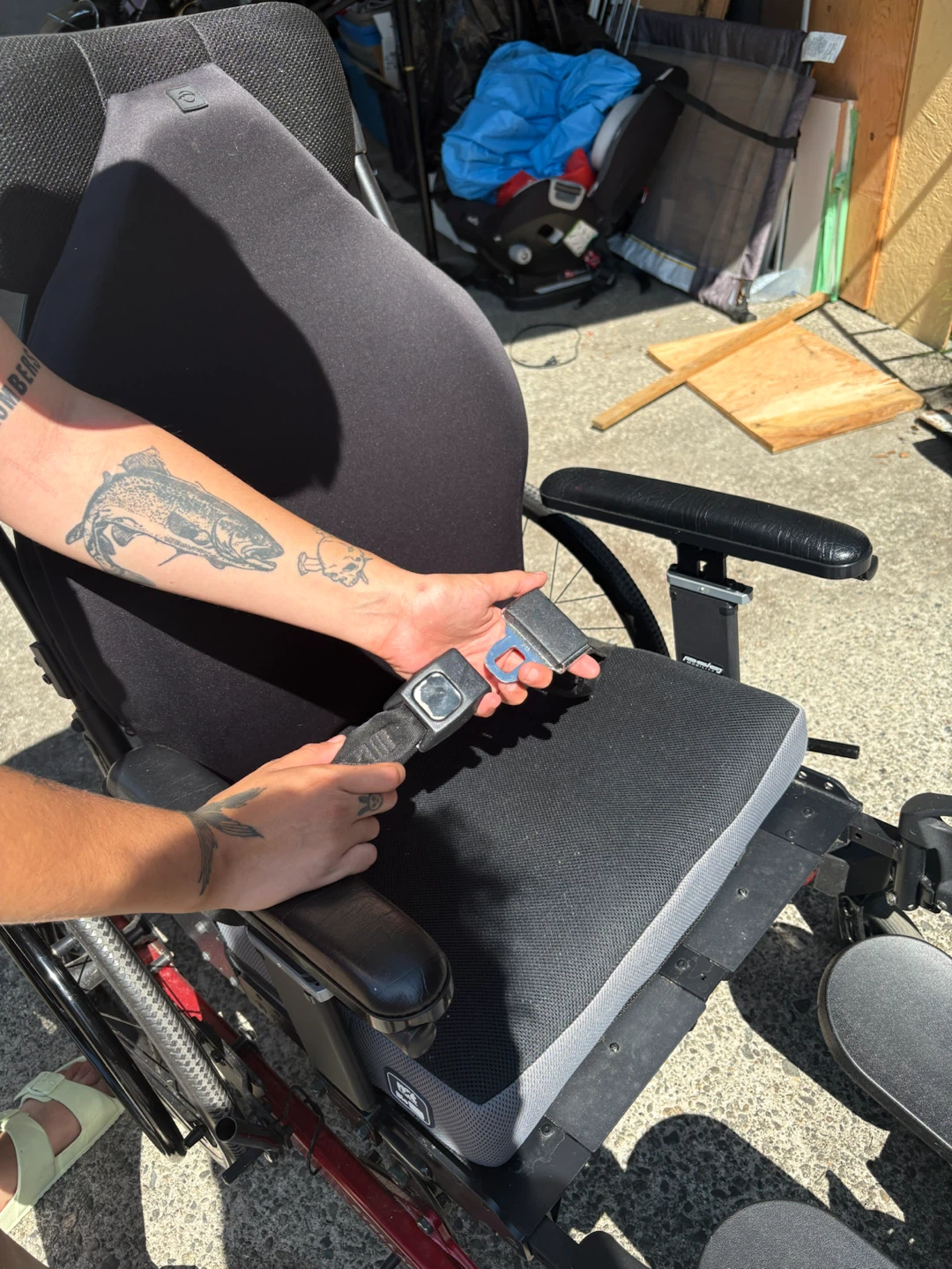 PDG Mobility Stellar GLT Tilt-in-Space Wheelchair - photo 4