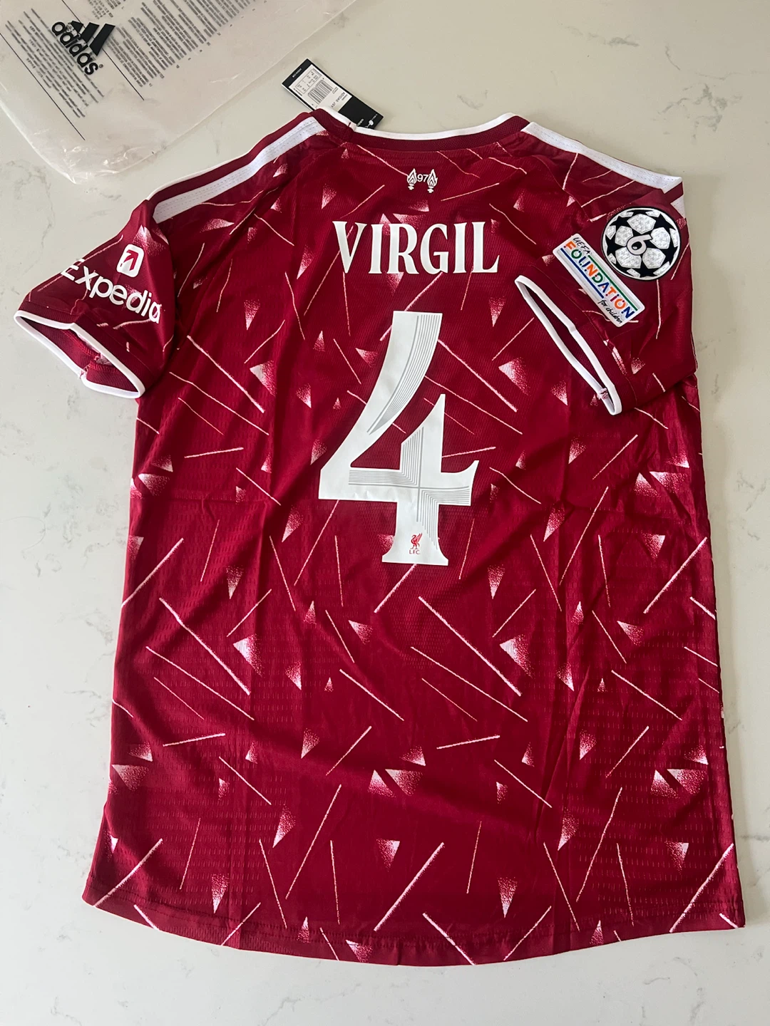 Liverpool FC 21/22 Home Jersey Virgil van Dijk #4 - photo 2