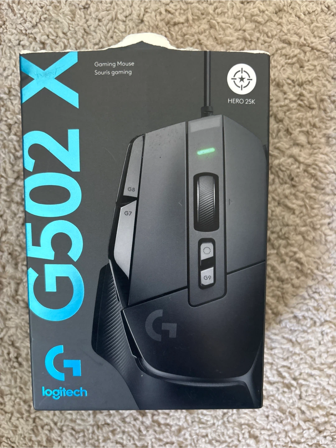 Logitech G502 X HERO 25K Gaming Mouse