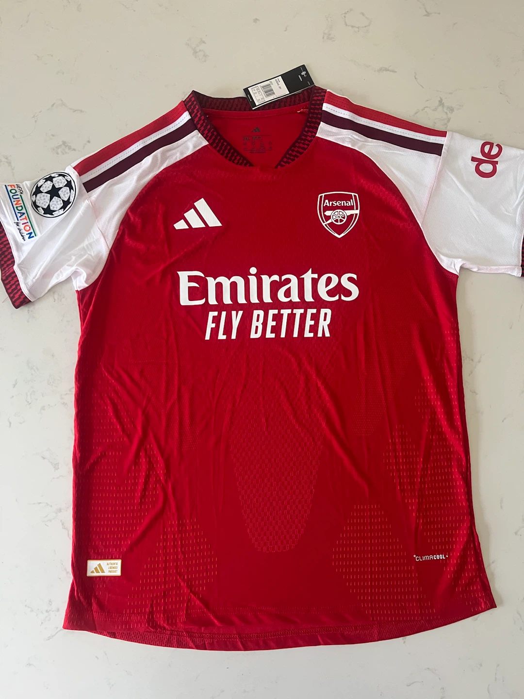 Arsenal FC 2XL Jersey
