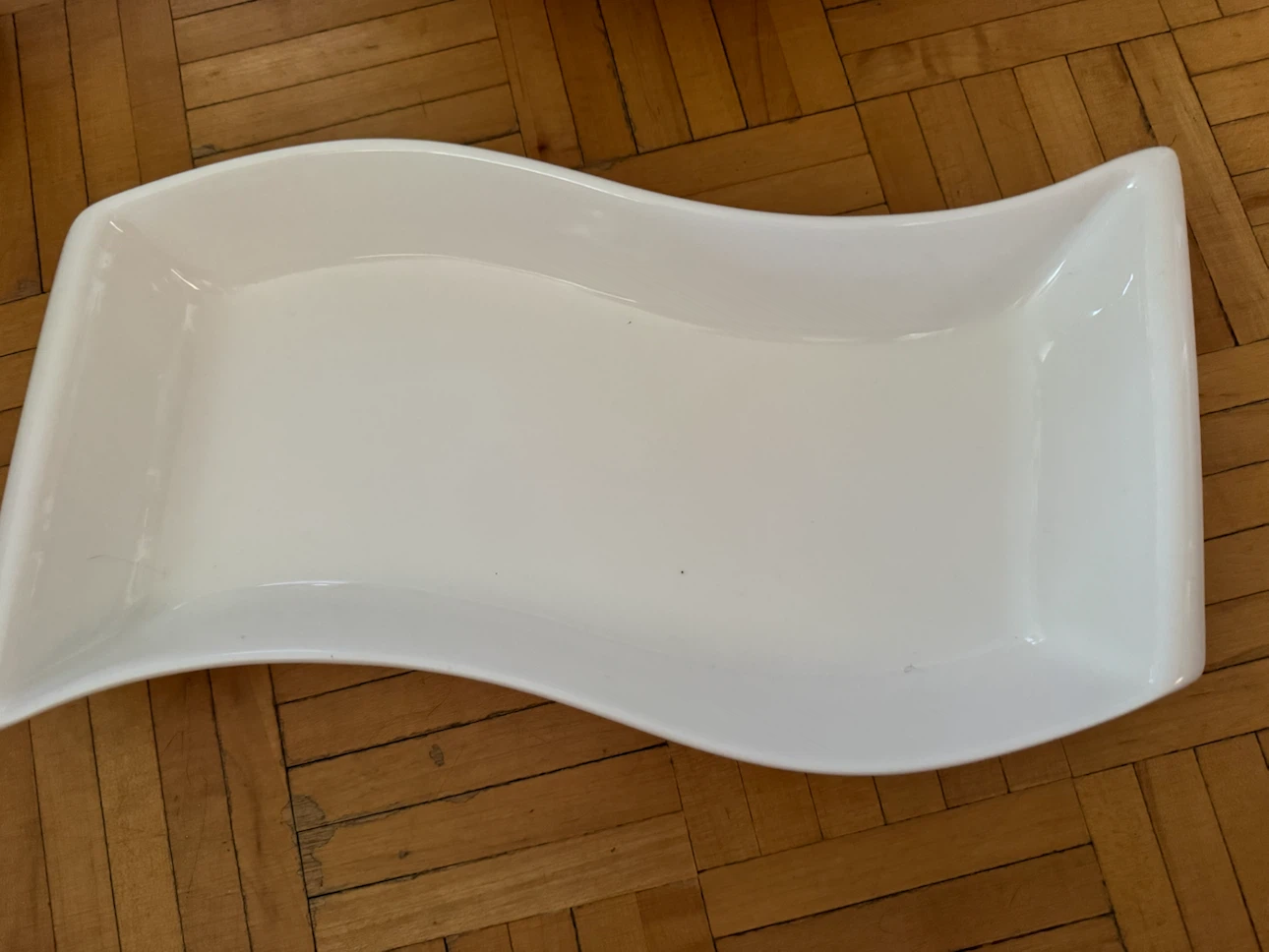 White Serving Platter