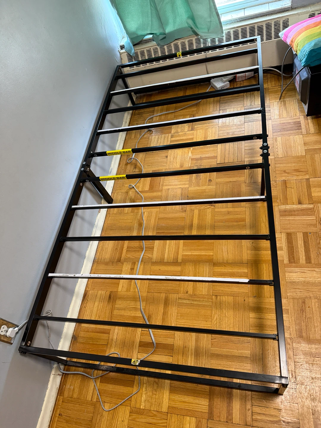 Twin Metal Bed Frame – Sturdy Platform Frame – $70 - photo 2