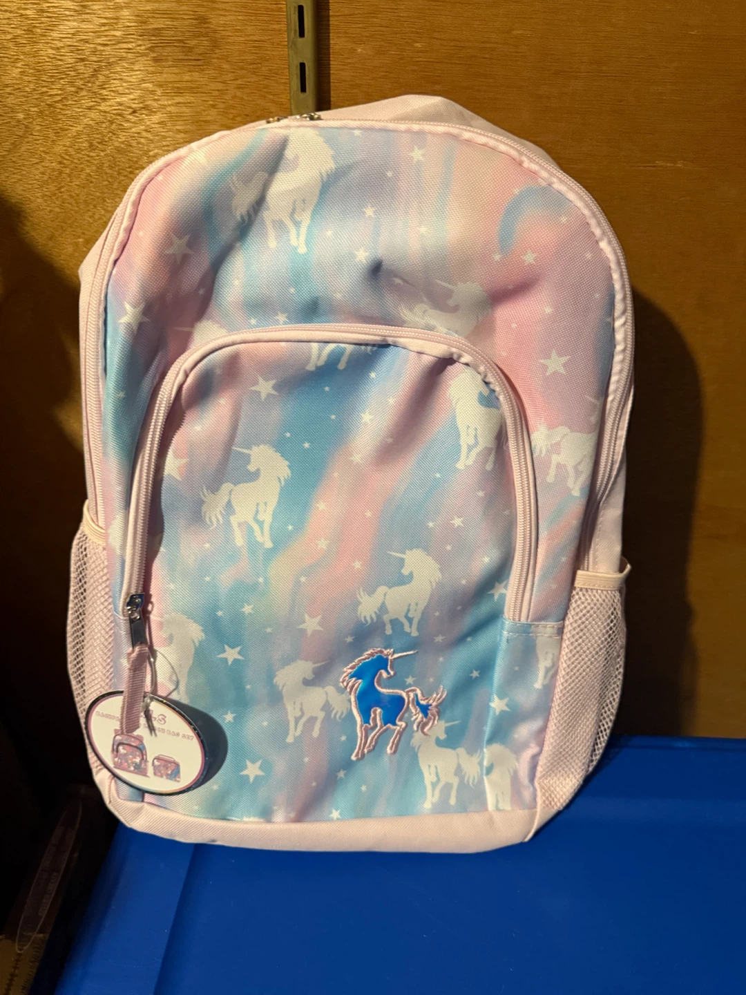Unicorn Pattern Backpack and Lunch Bag Set