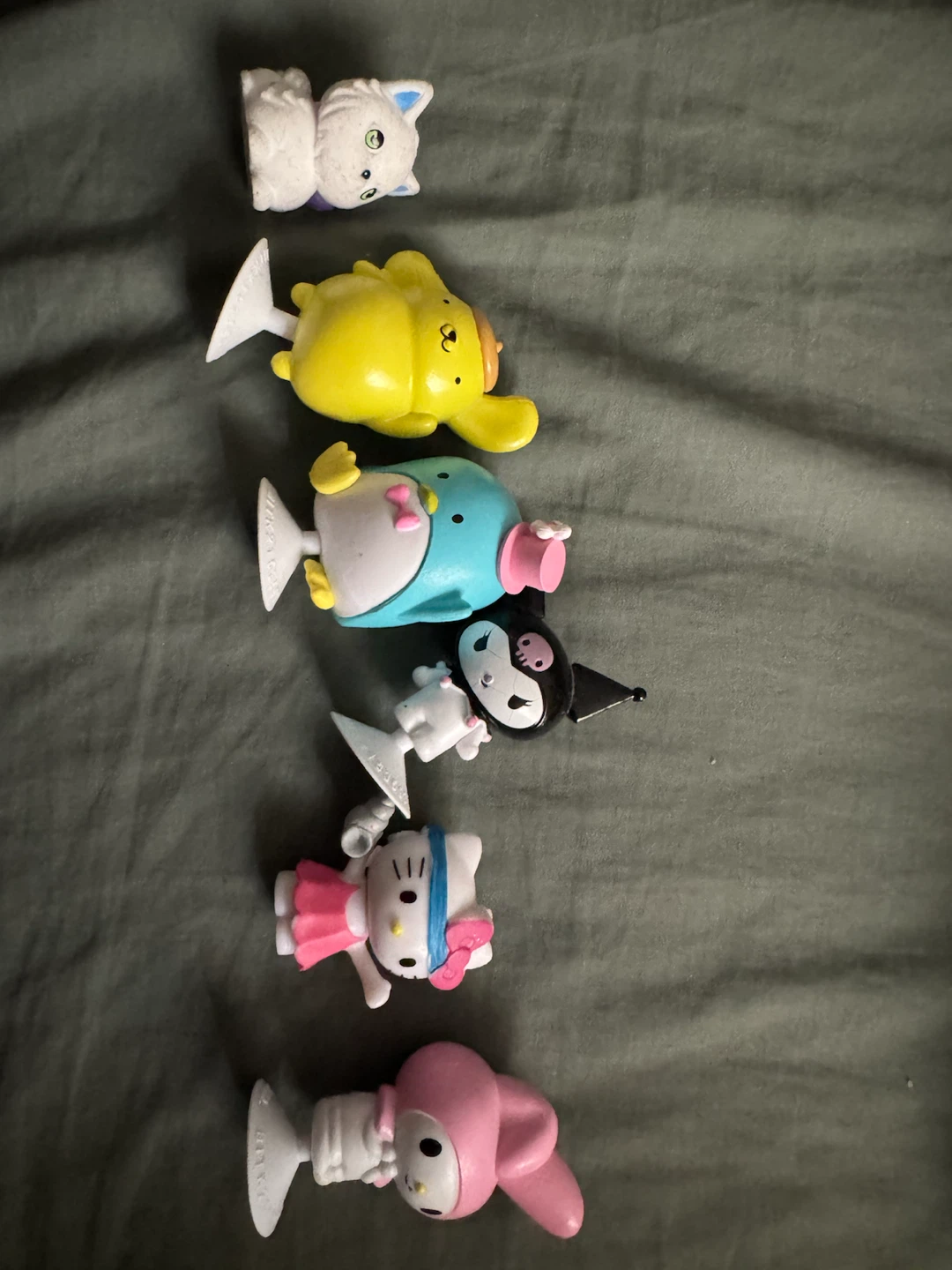 Sanrio Figures,blind box figure, and pompompurin brick figure