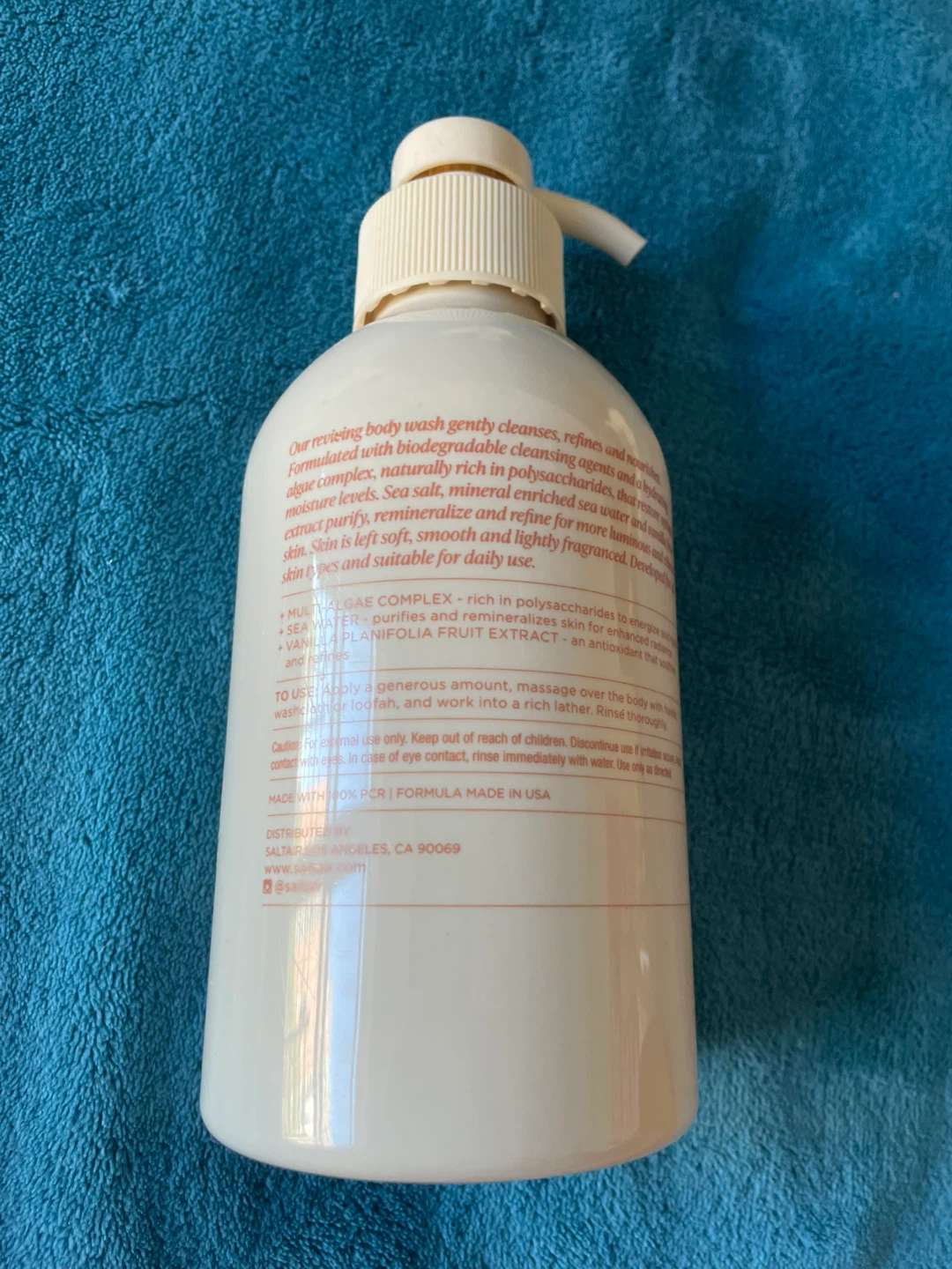 Saltai Skin Reviving Serum Body Wash - Sea Salt & Vanilla - photo 2