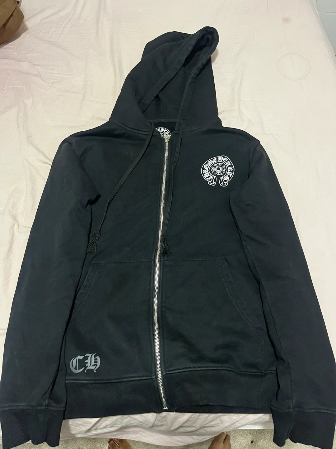 Chrome Hearts Zip-Up Hoodie
