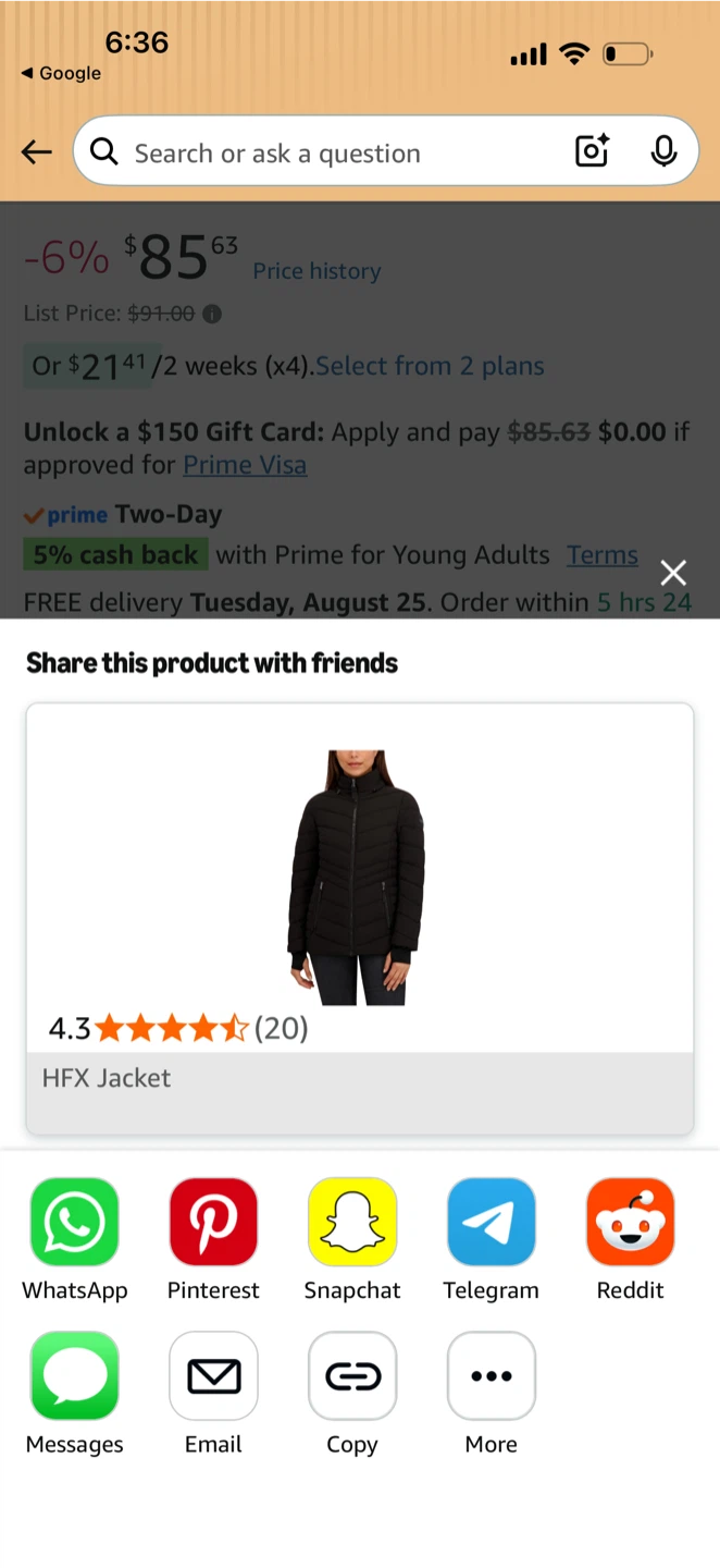 HFX Women's Puffer Jacket - photo 4