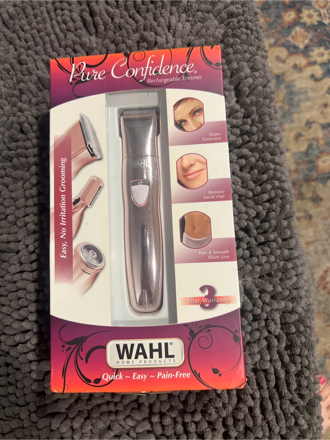 Wahl Pure Confidence Rechargeable Trimmer Kit