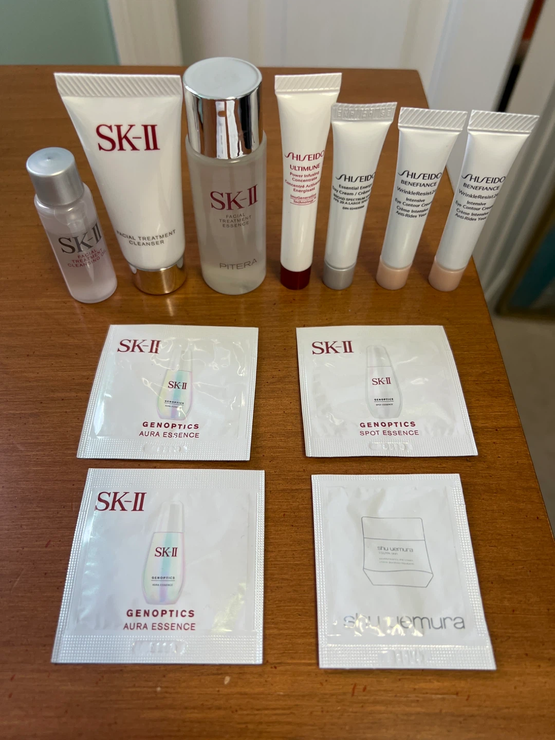 SK-II & Shiseido Skincare Sample Set
