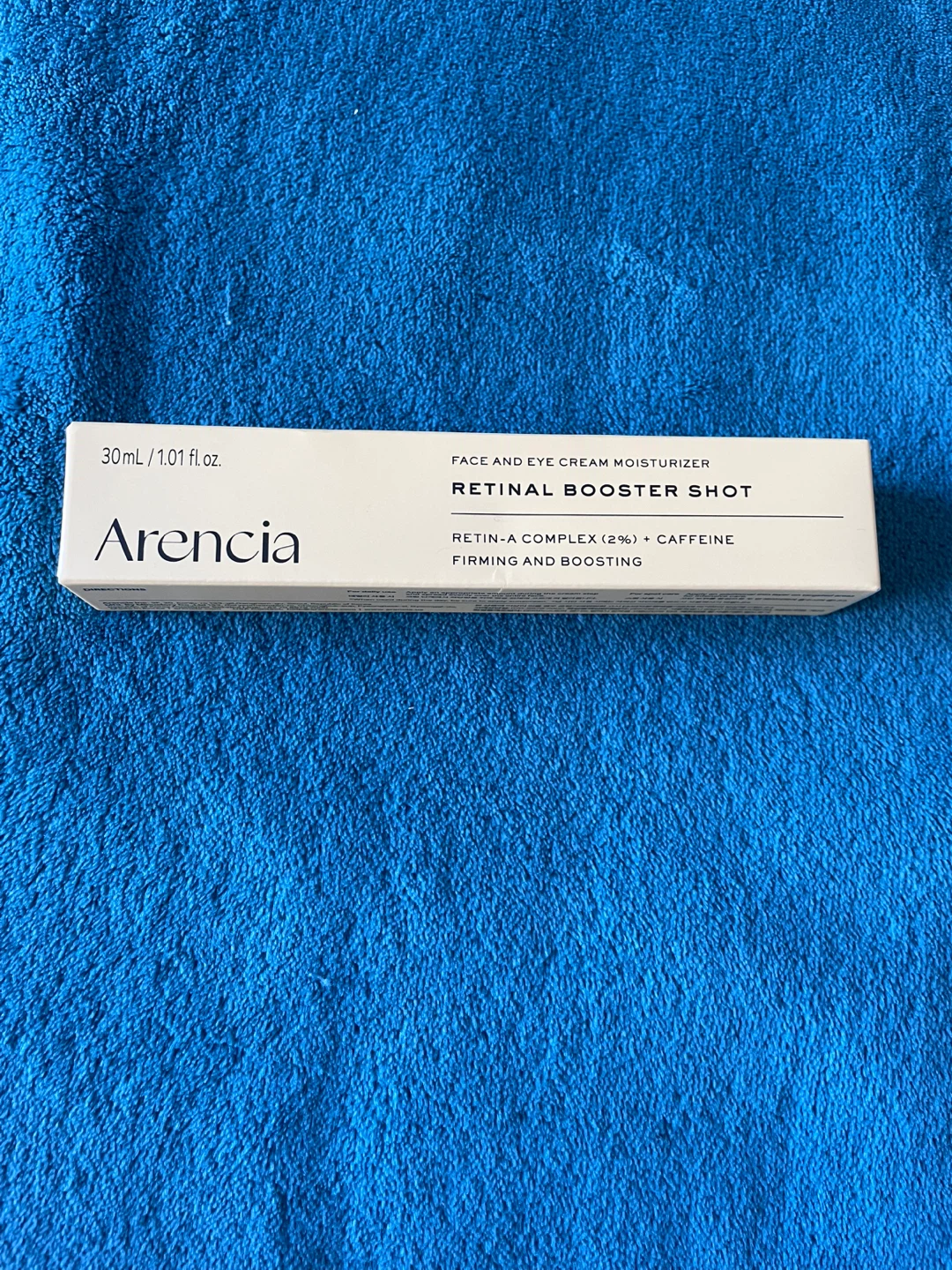 AENCIA Retinal Booster Shot Face and Eye Cream Moisturizer