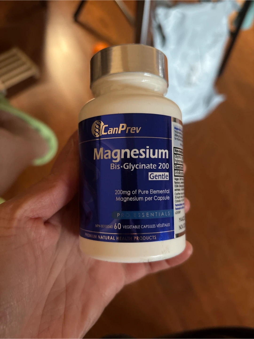 CanPrev Magnesium Bis-Glycinate 200 Gentle 60 Capsules