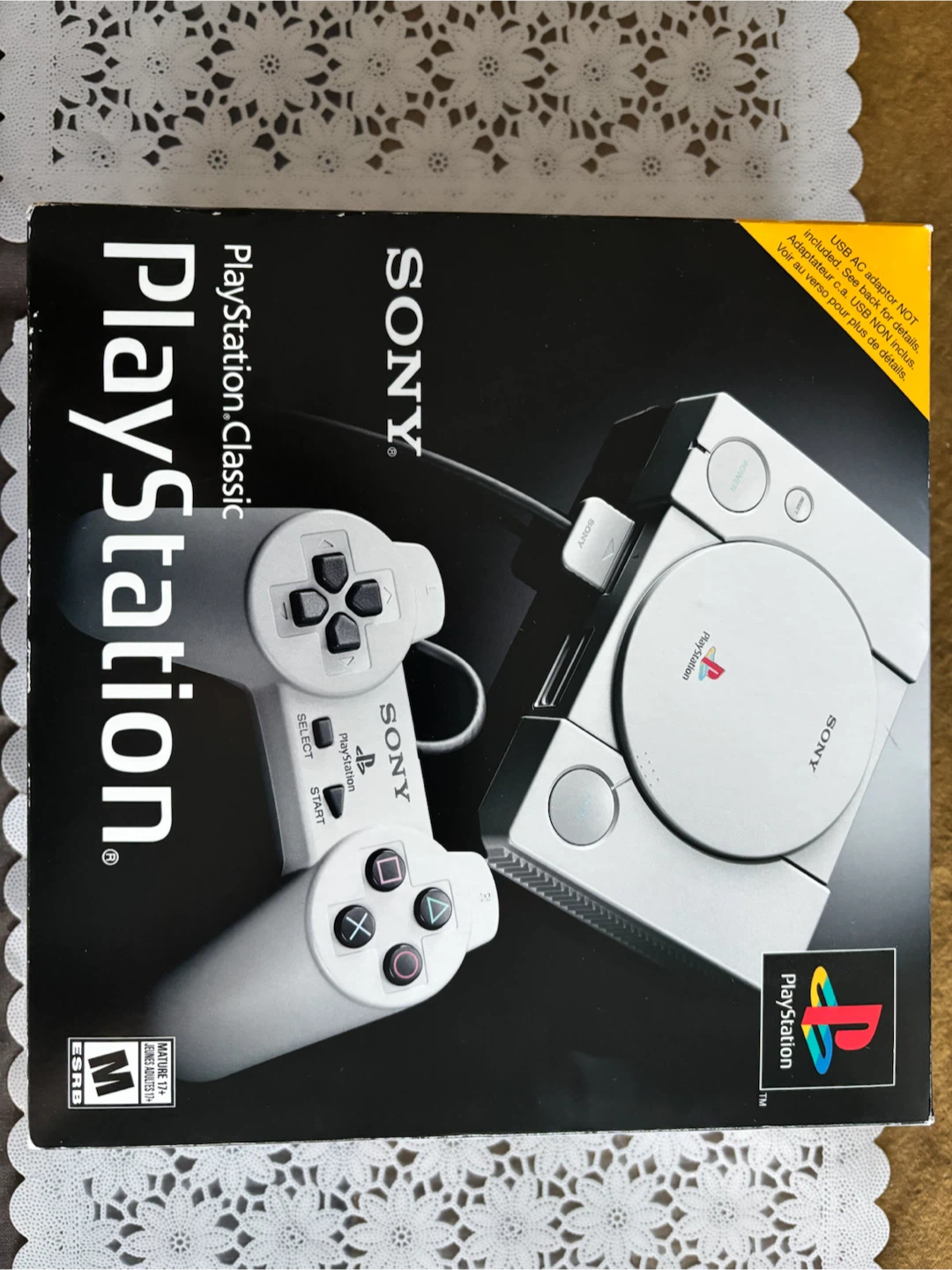 Sony PlayStation Classic Console with 2 Controllers