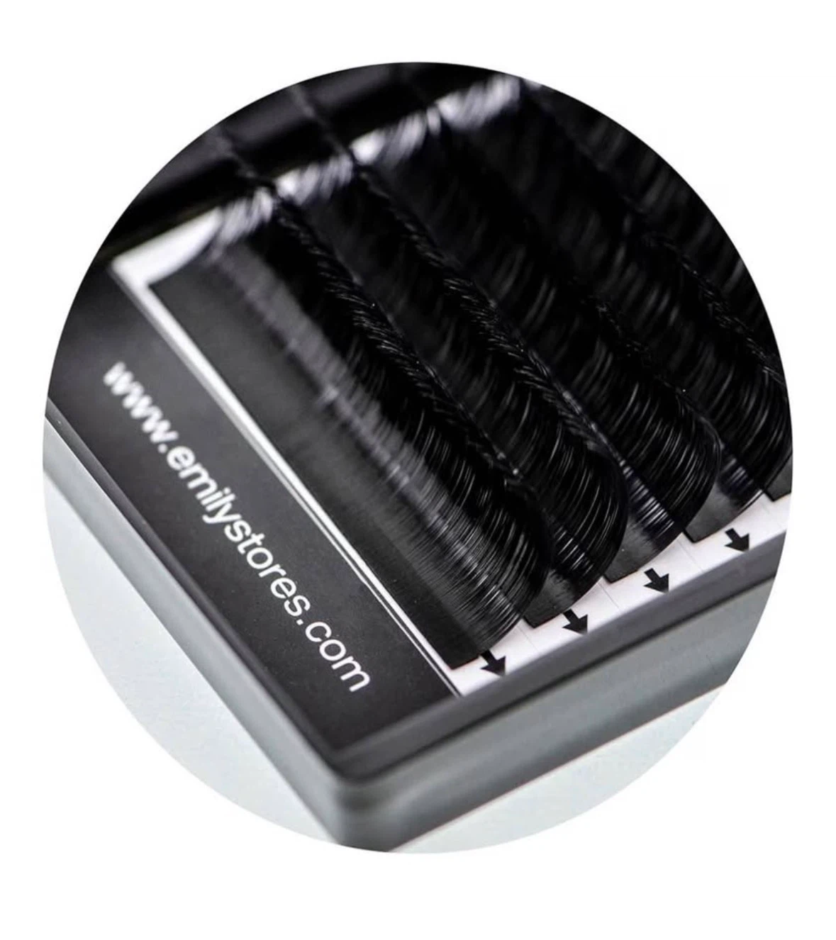 0.05mm Thickness B Curl 17mm Length Lashes Slik Mink - photo 4