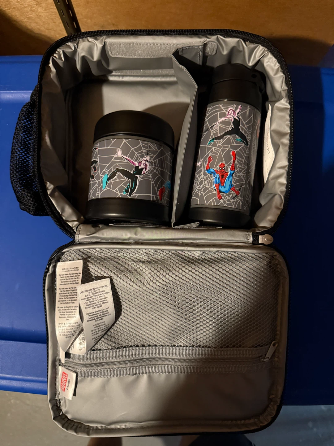 Pottery Barn Kids Spider-Man Lunch Bag Set - photo 2