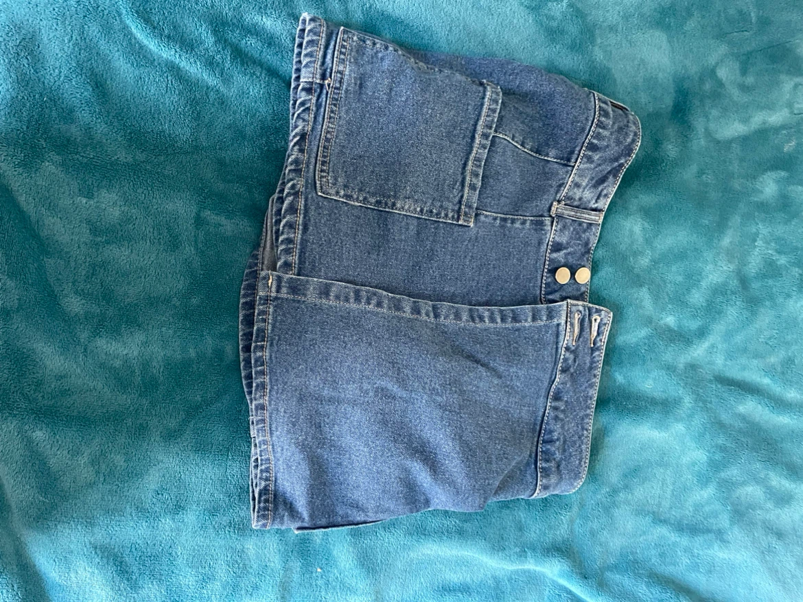 No Boundaries Denim Jumpsuit Size M (7-9)