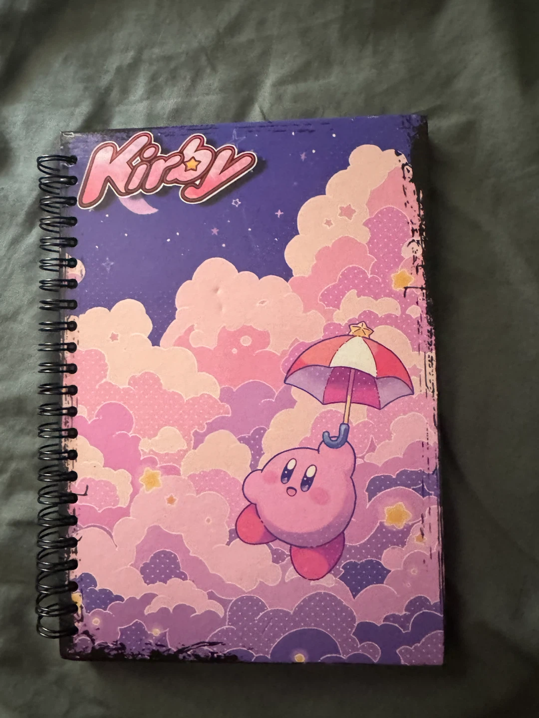 Unused Kirby Spiral Notebook