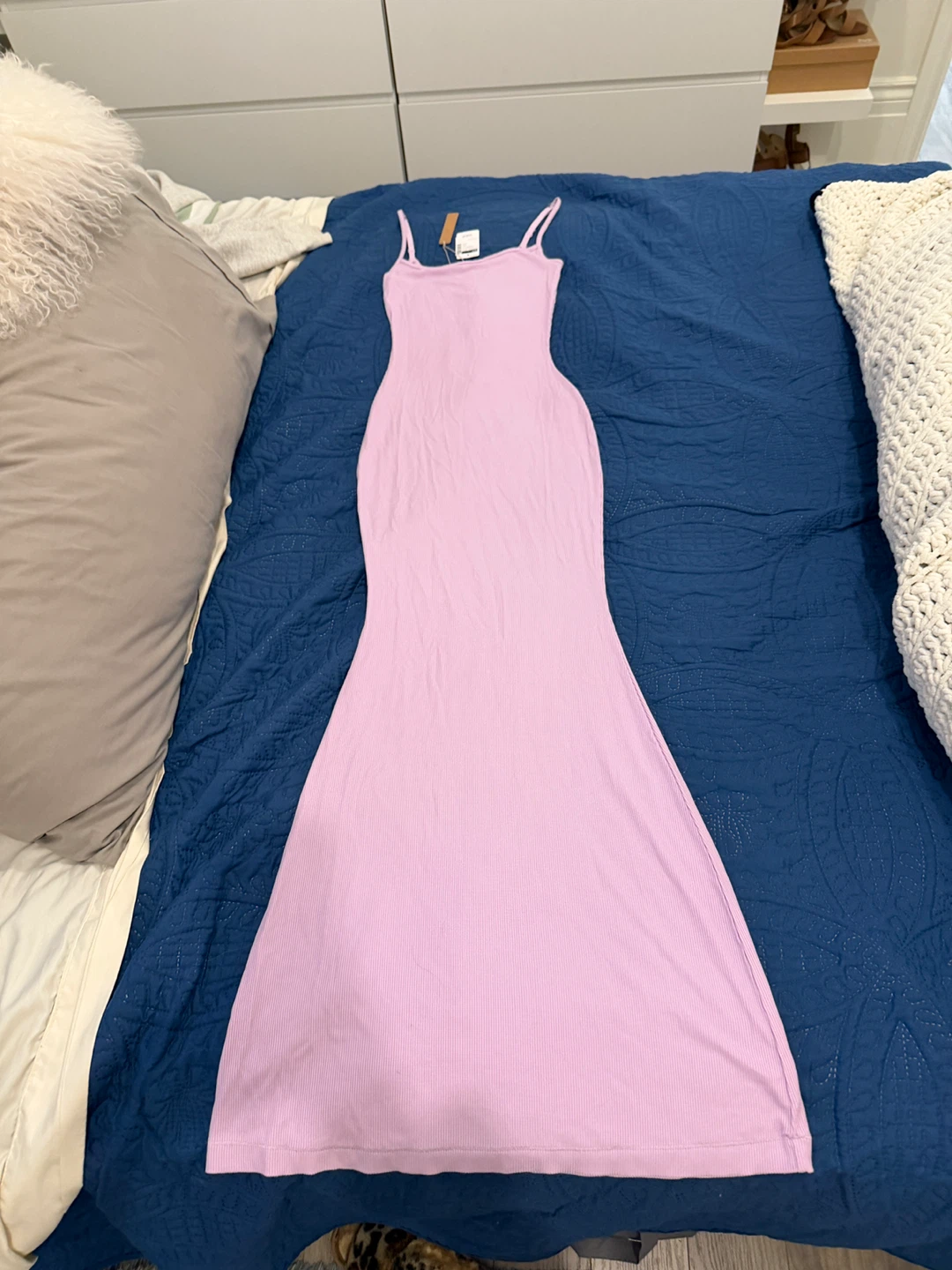 SKIMS Lounge Maxi Dress - photo 4