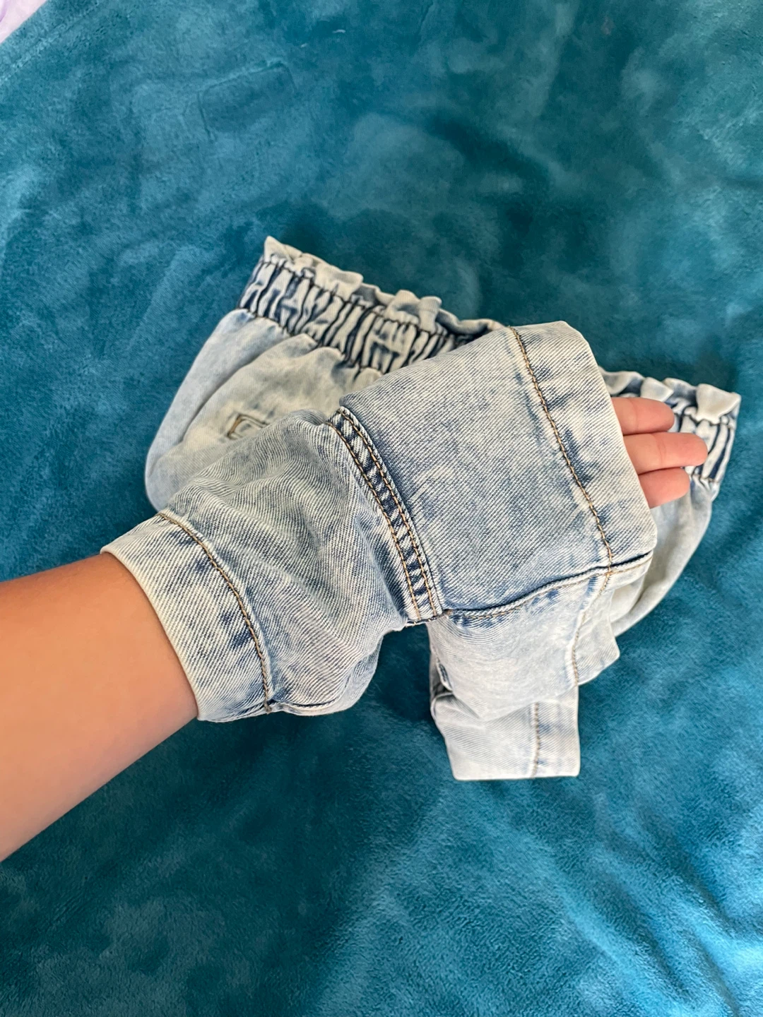 Banana Republic Acid Wash Denim Shorts - photo 5