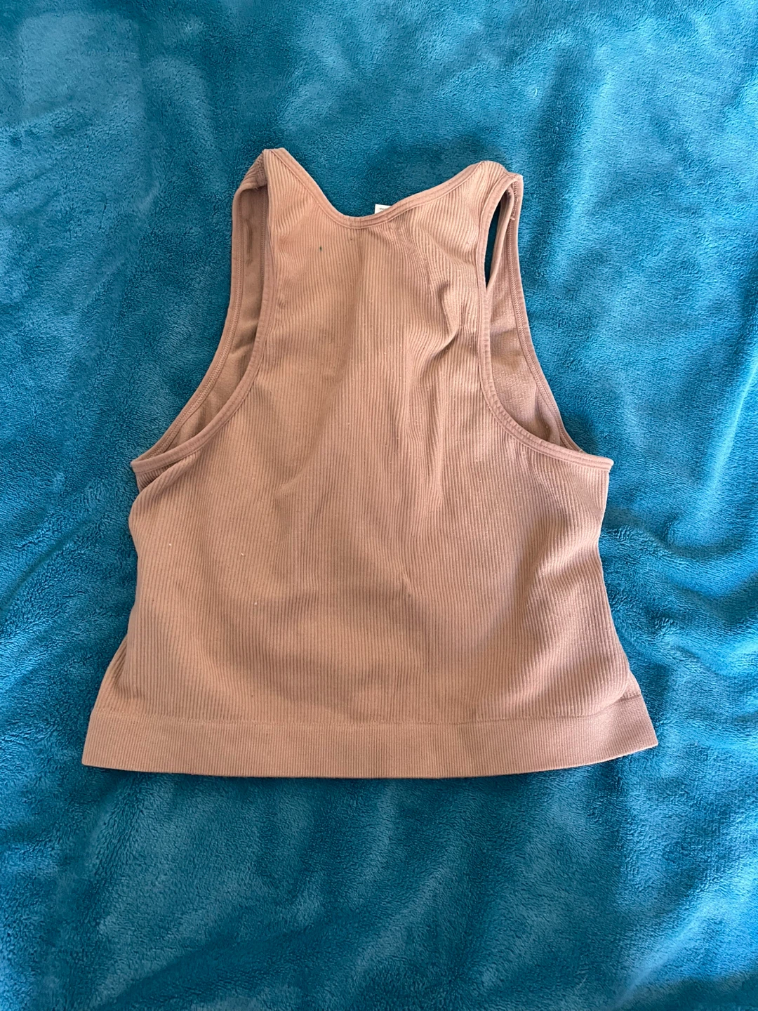 BOZZOLO Ribbed V-Neck Tank Top M/L - photo 3