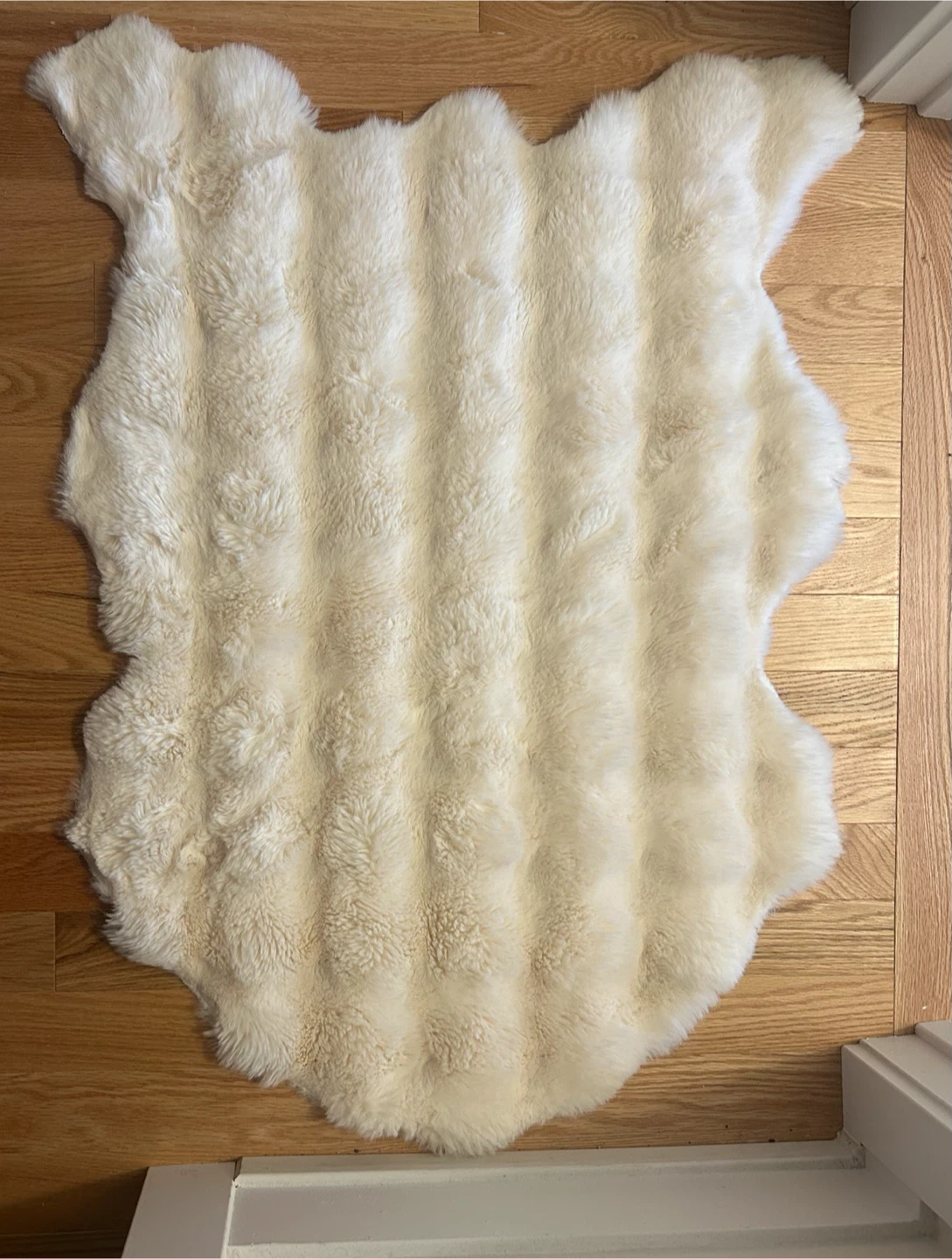 Cream Sheepskin Rug