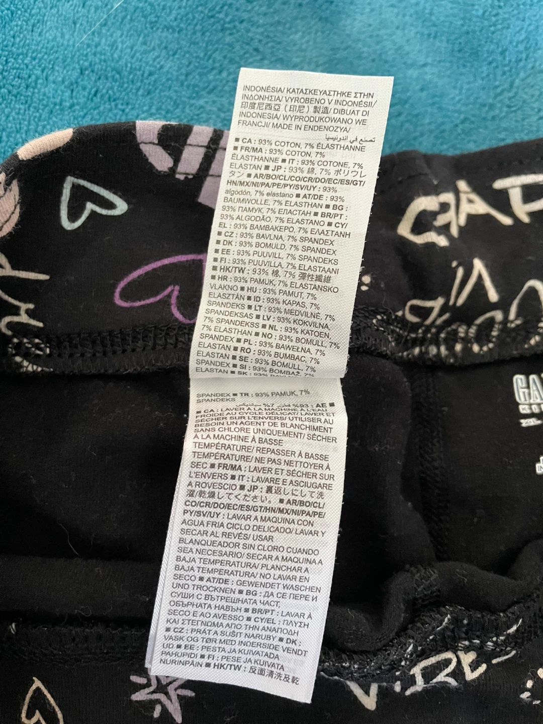 GAP Kids Girls Graphic Print Flare Pants XL (12) - photo 3