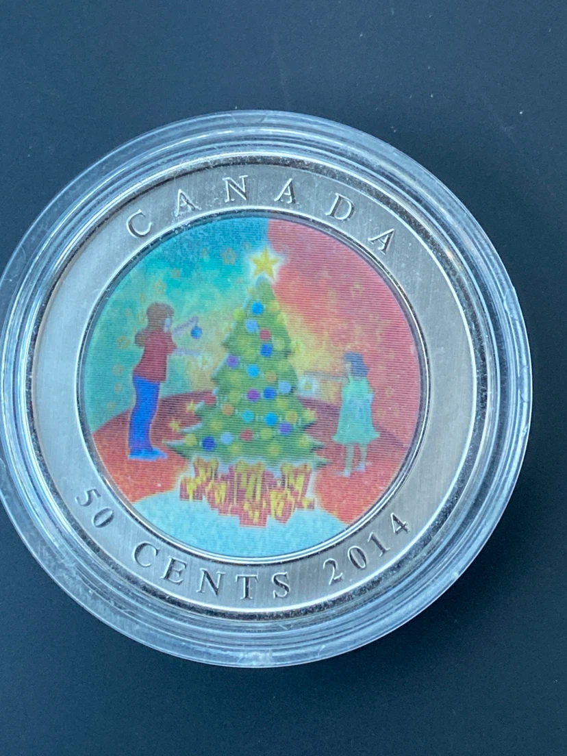 Canada 50 Cents Coin 2014 - photo 2