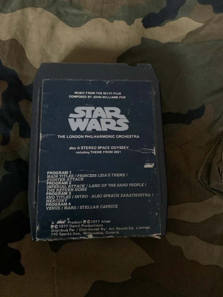 Star Wars 8-Track Tape