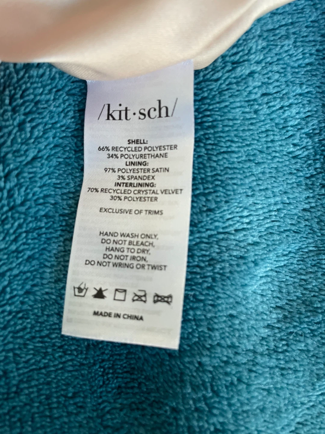 Kit-Sch Reusable Bag Pink Checker shower cap - photo 2