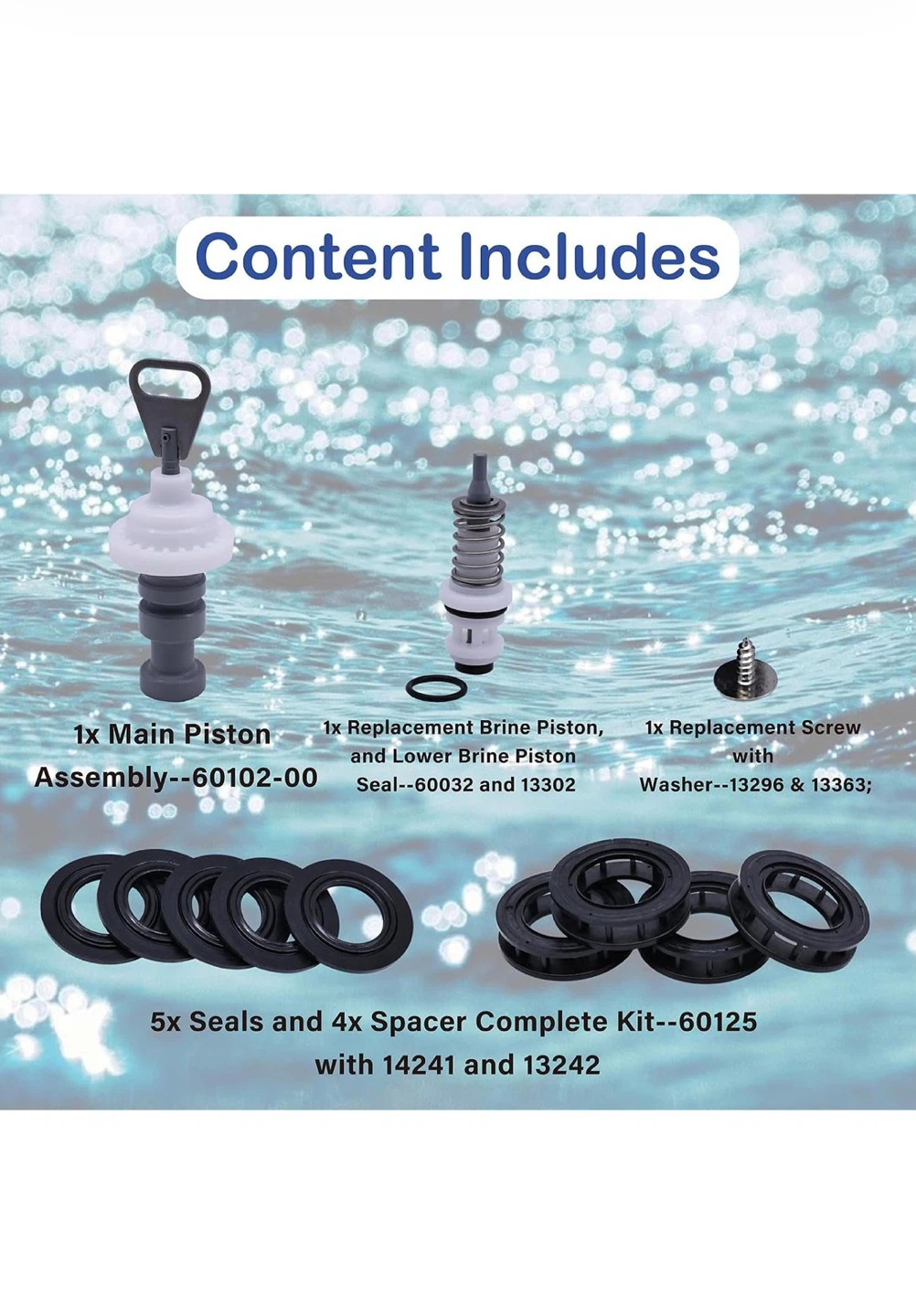 Better Water Products Softener Valve Refurbishment Kit - photo 2
