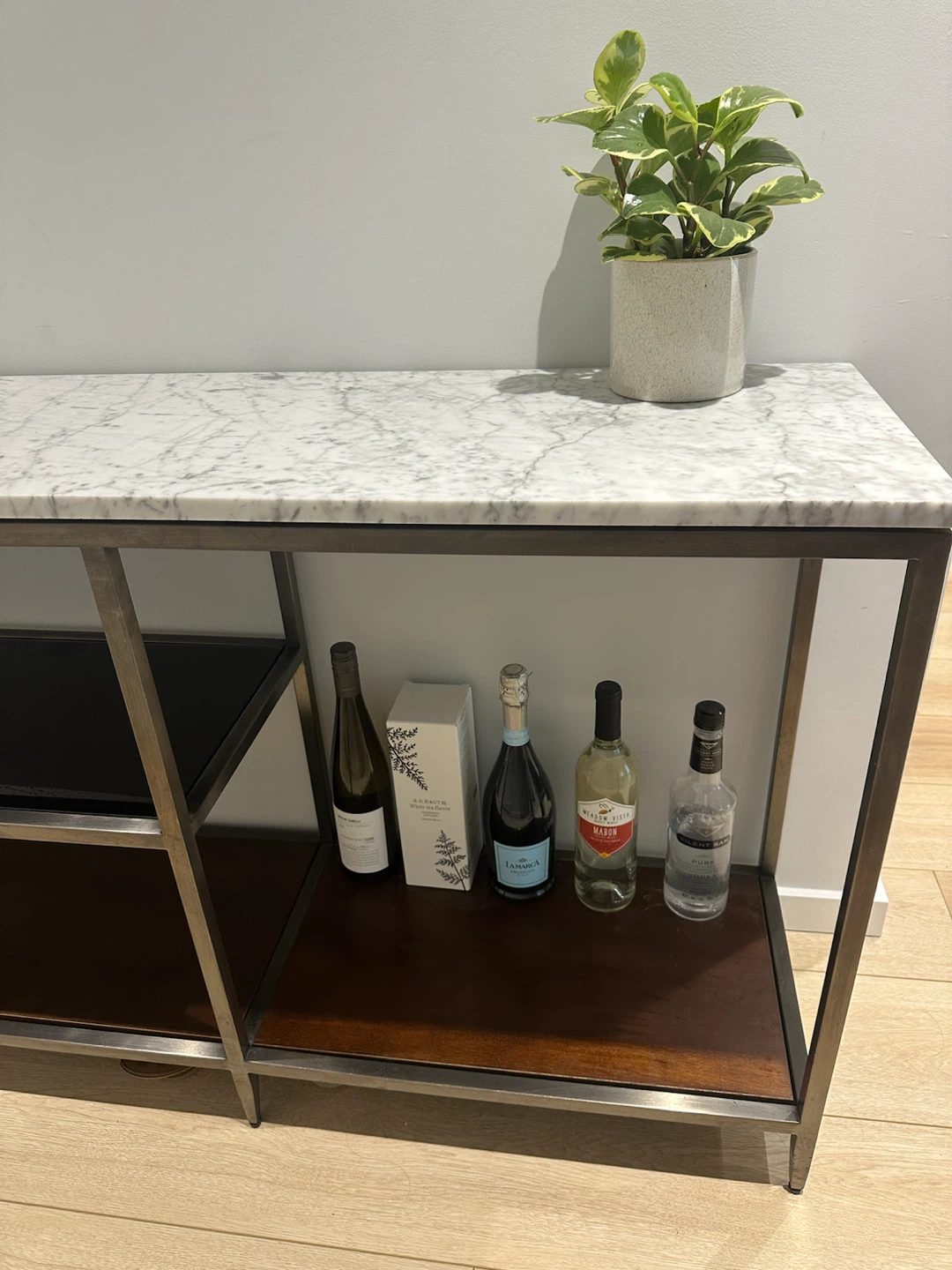 Marble Top Entryway Table - photo 2
