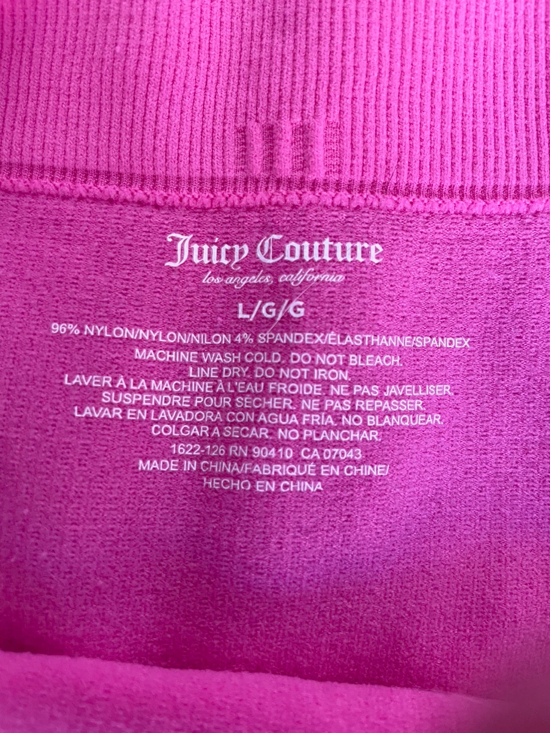 Juicy Couture Pink Nylon/Spandex Boxer Briefs - L/G - photo 3